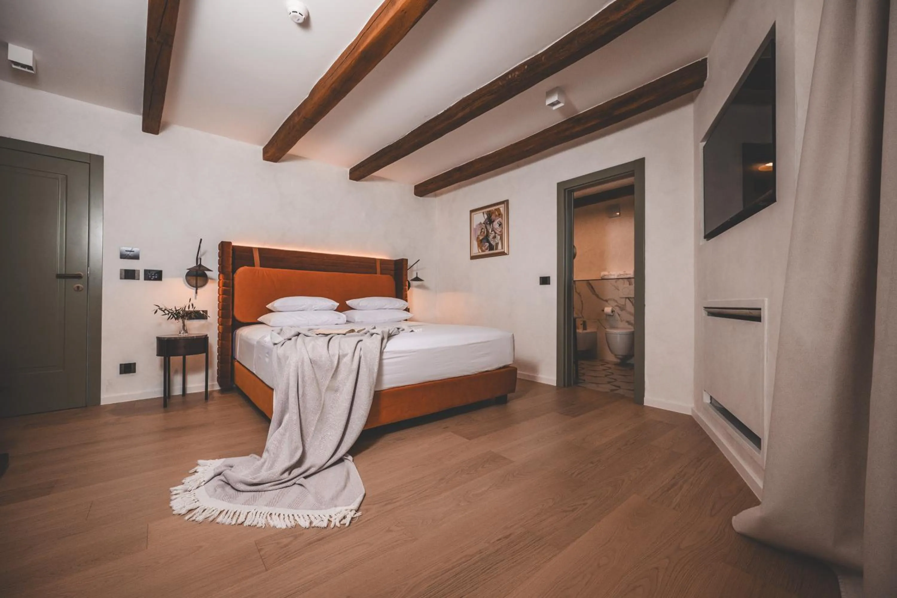 Bedroom, Bed in Boutique Hotel San Rocco