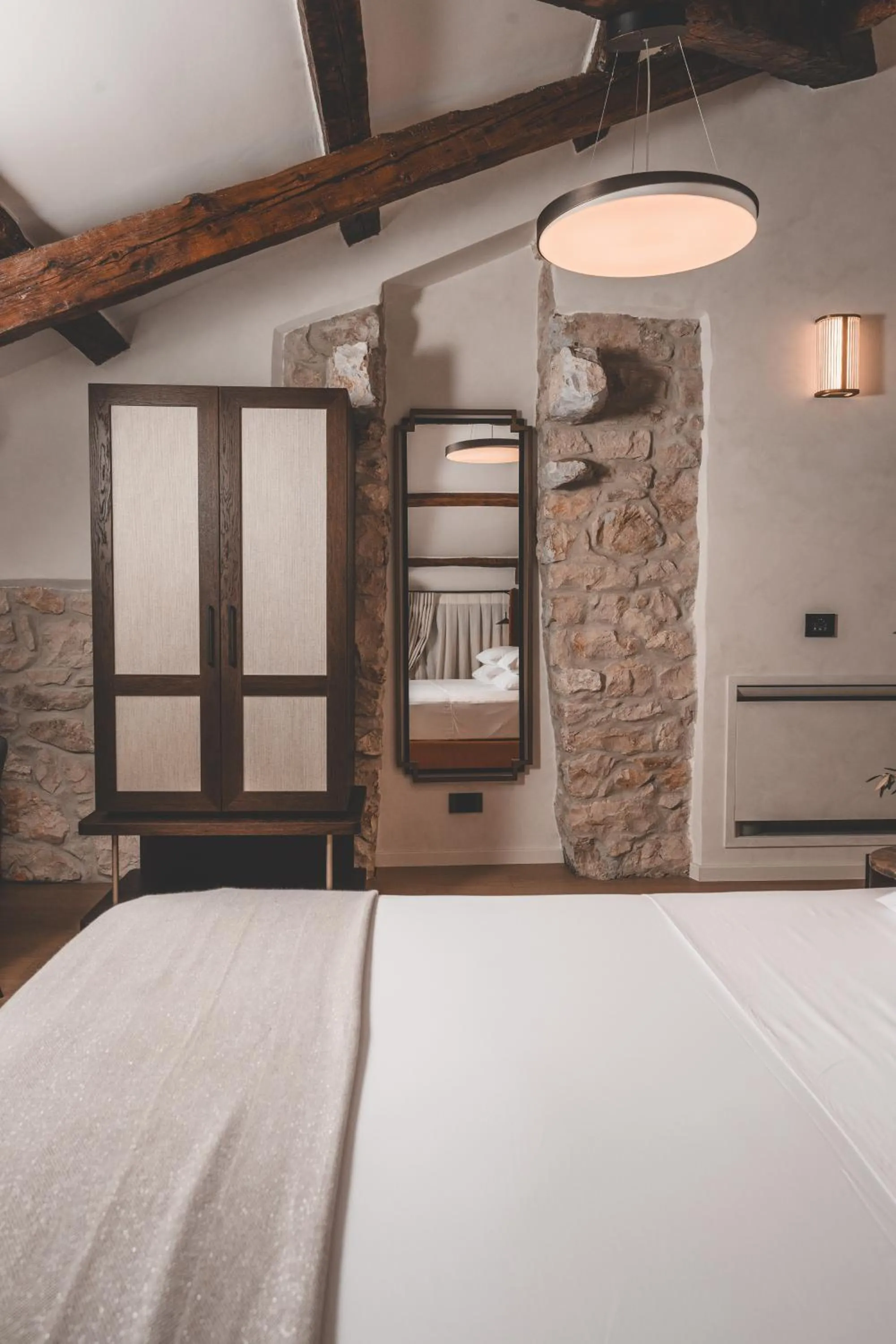 wardrobe, Bed in Boutique Hotel San Rocco
