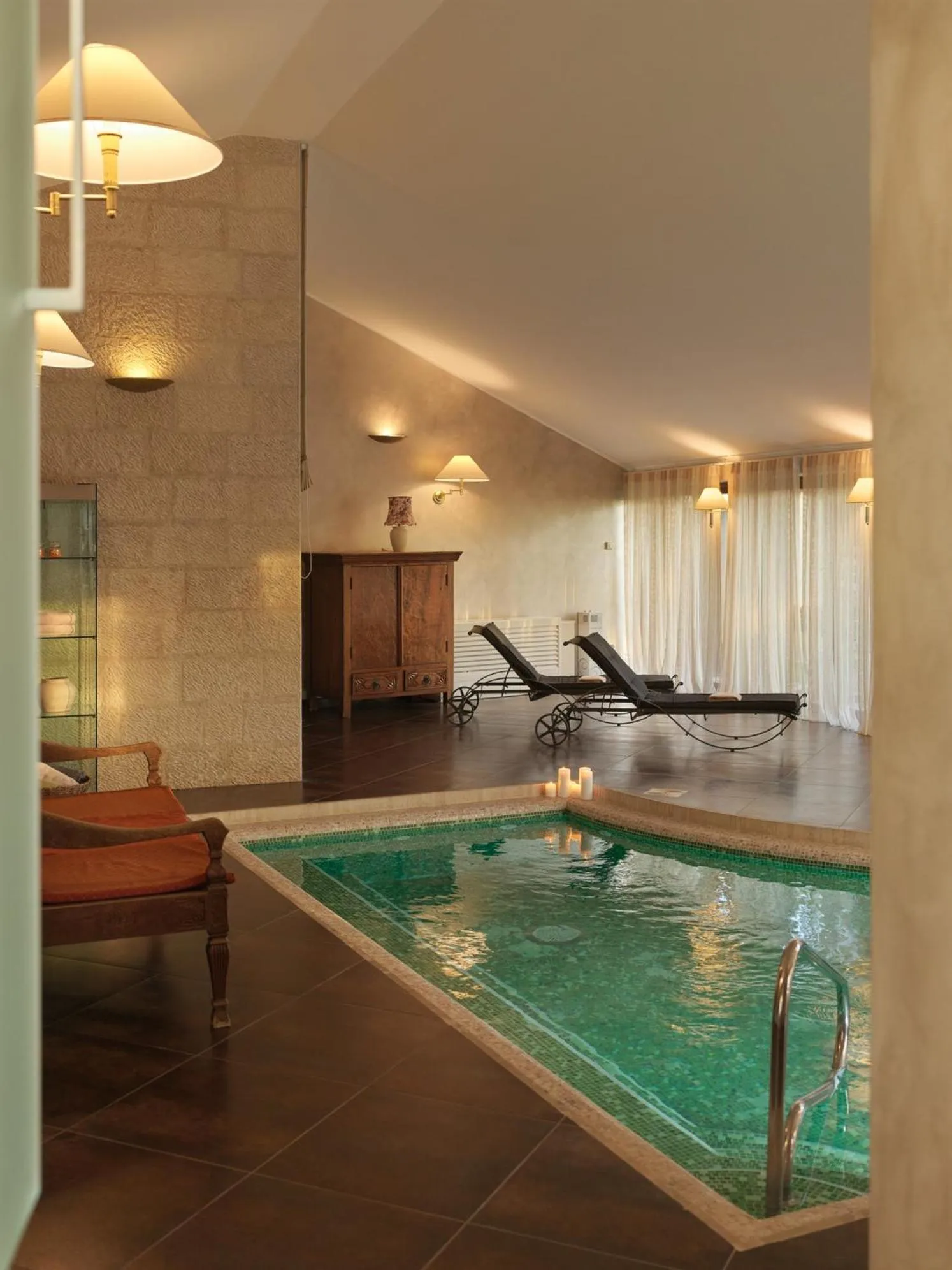 Pool view in Boutique Hotel San Rocco