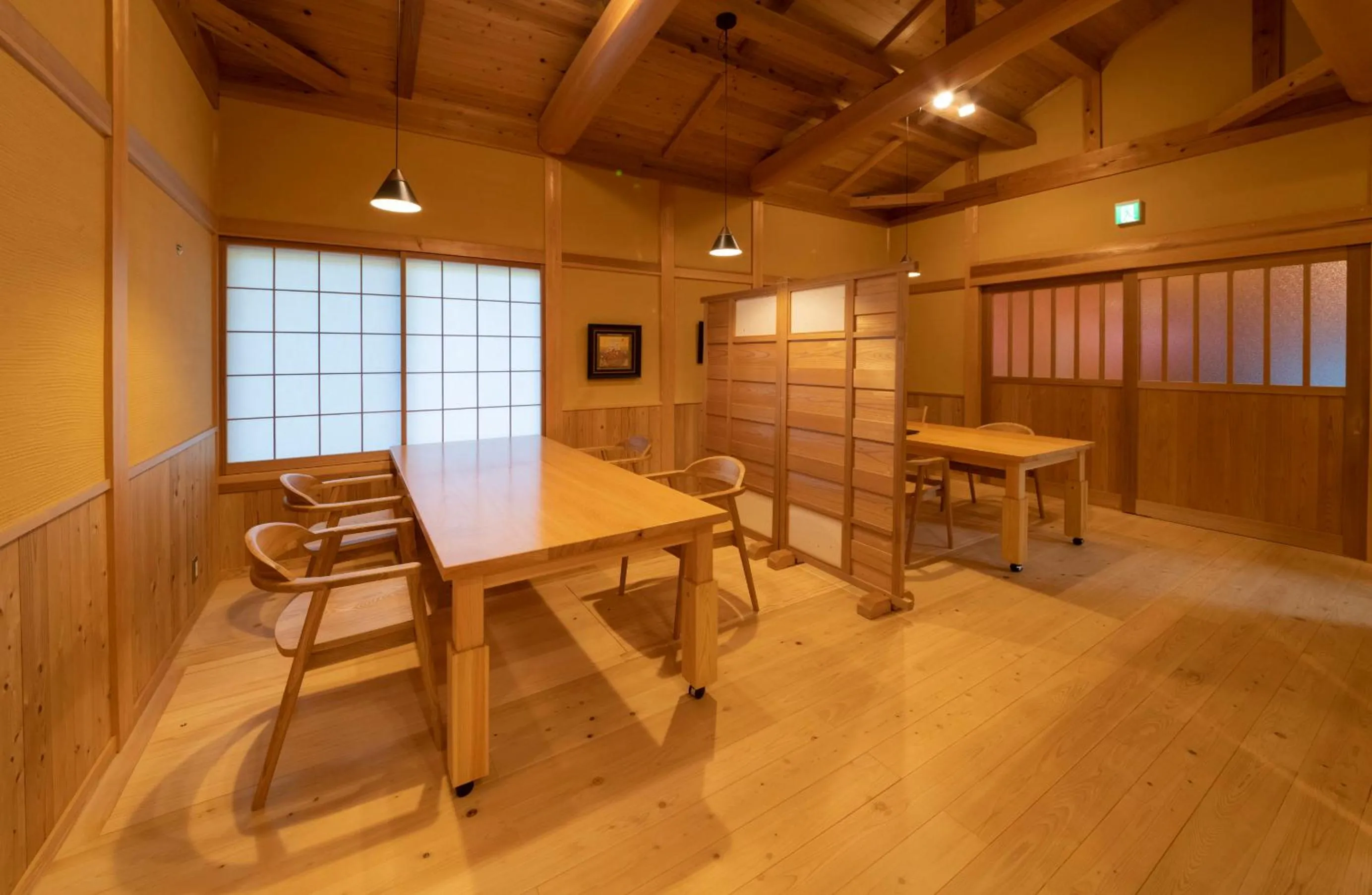 Dining area in Yunotani Senkei