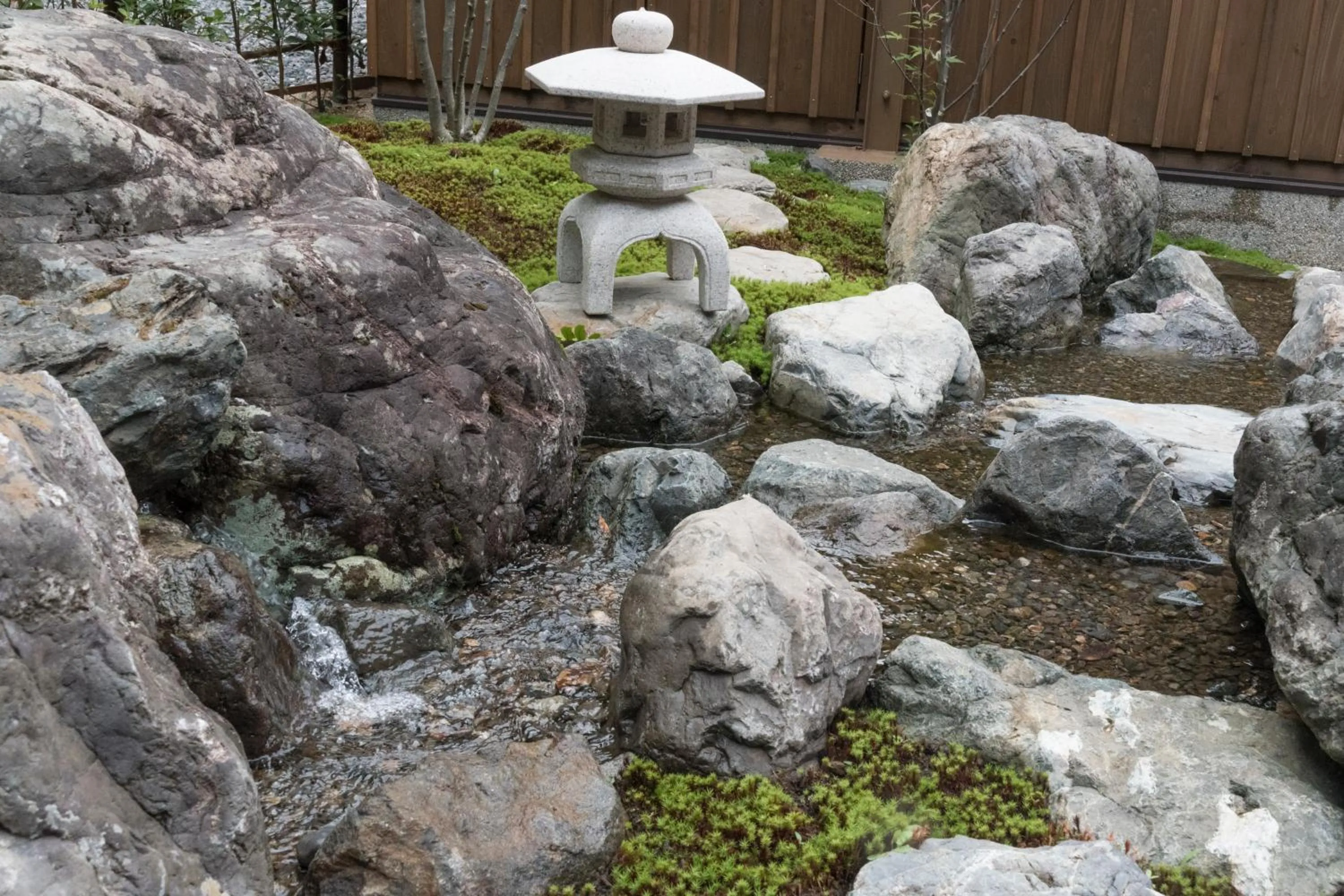 Quiet street view in Yunotani Senkei