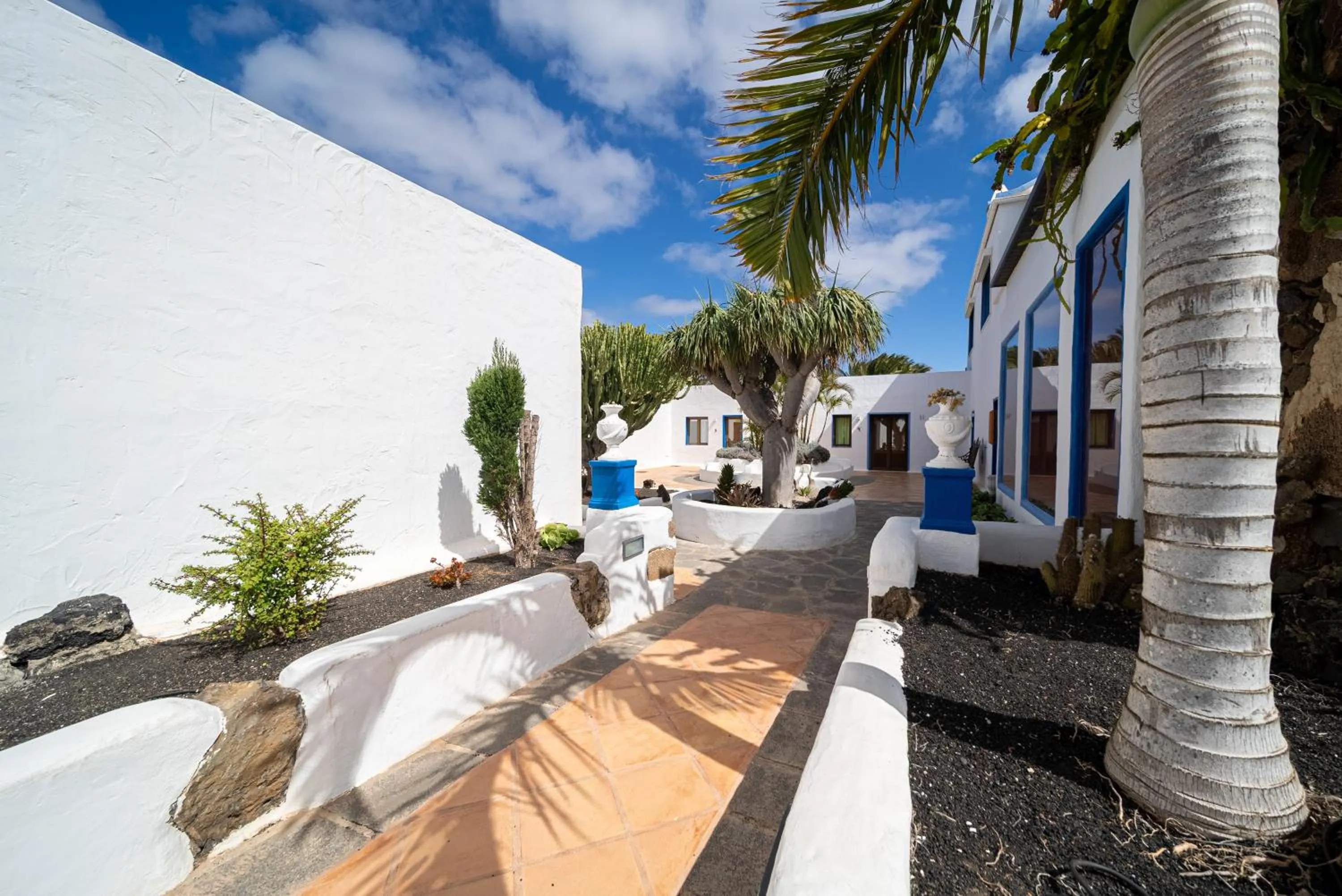 Garden in Casa de Hilario