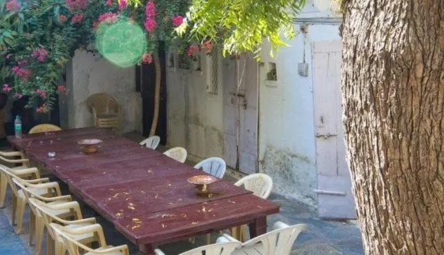 Dining area in Lalghat Haveli