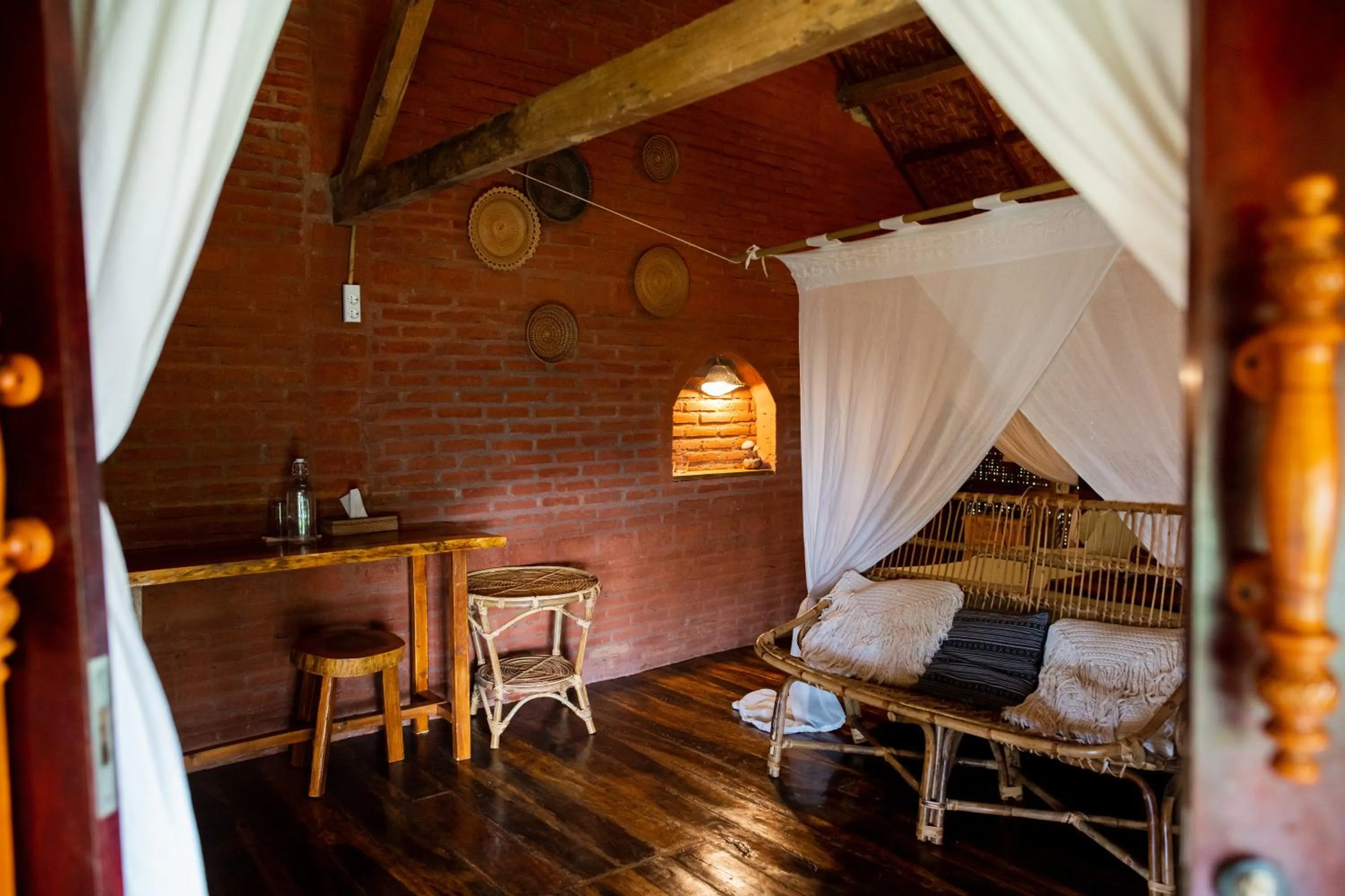 Photo of the whole room, Bed in Rinjani Lighthouse