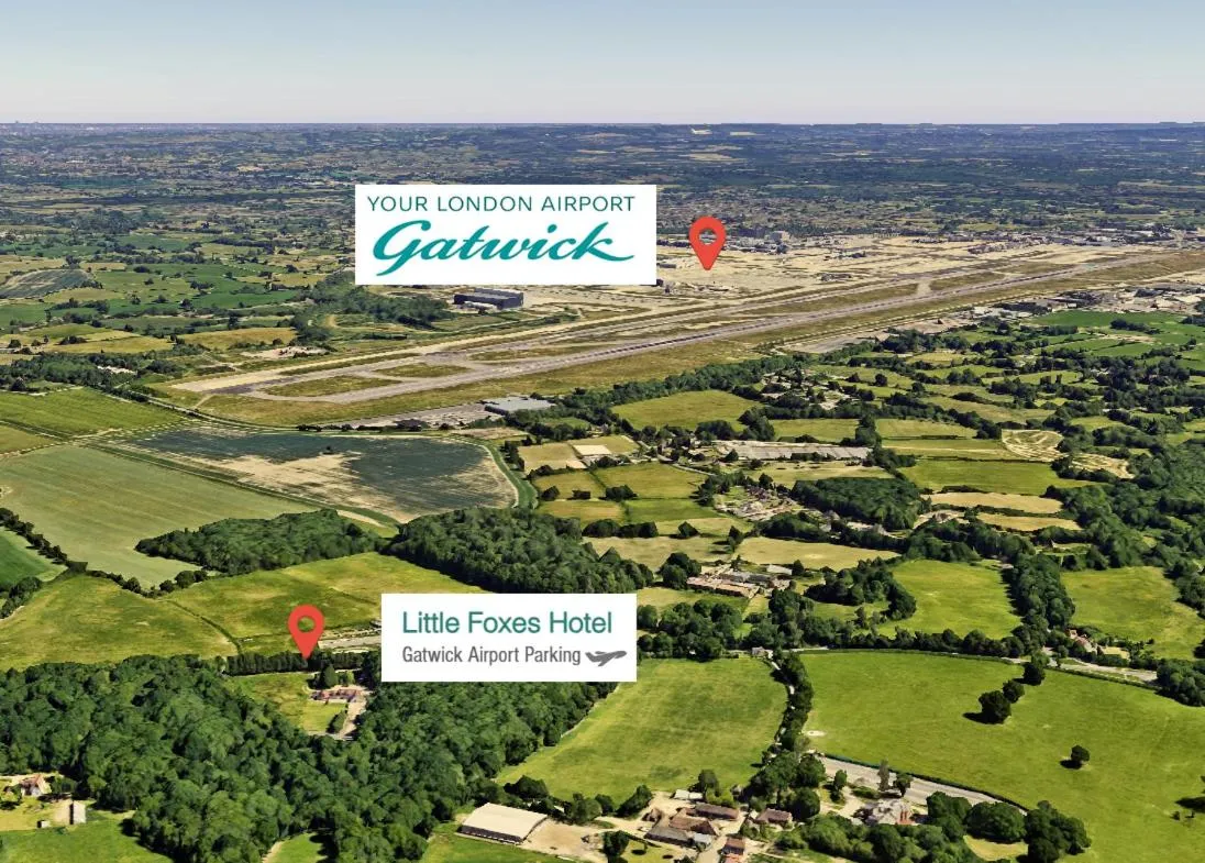 Bird's eye view in Little Foxes Hotel & Gatwick Airport Parking