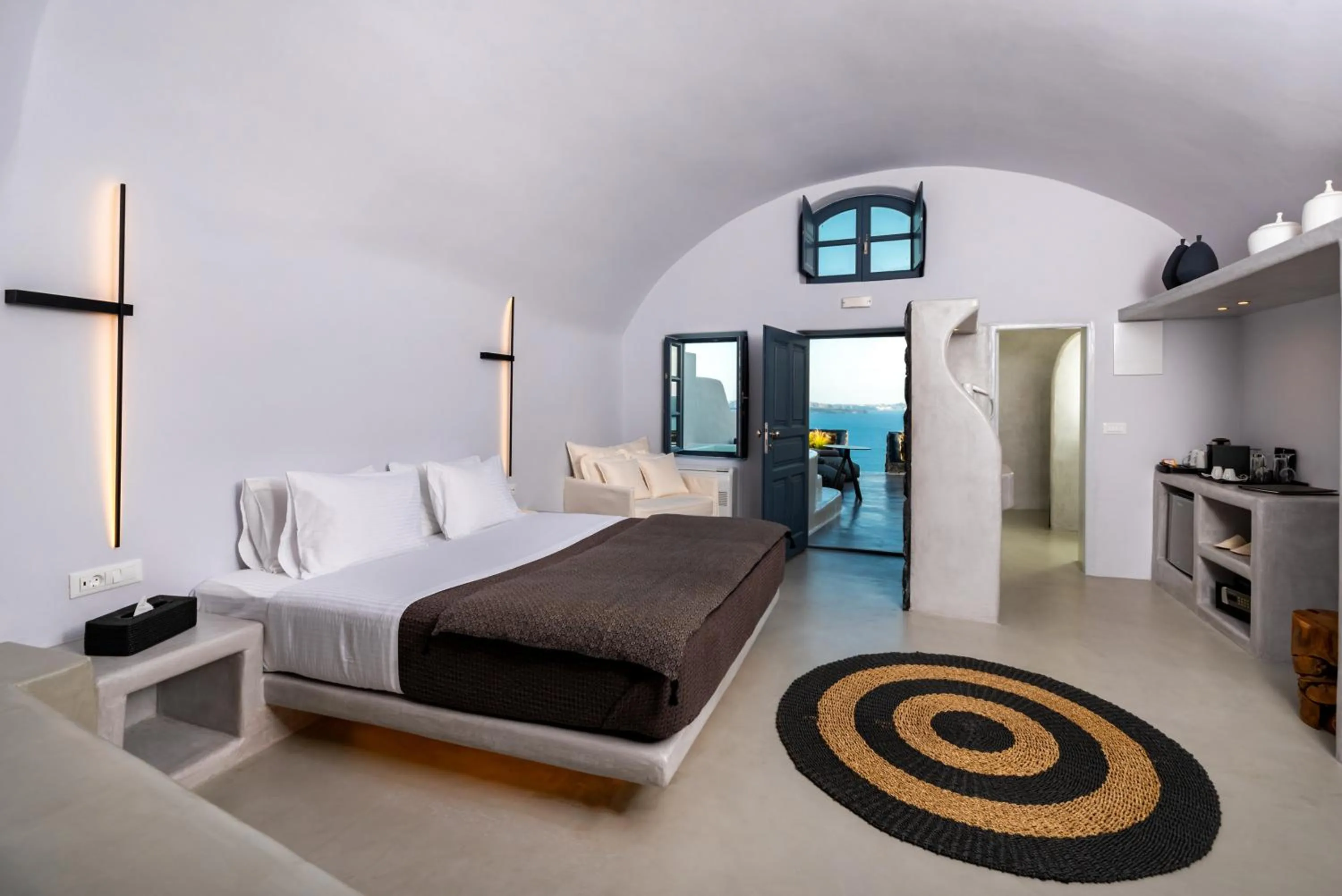 Photo of the whole room, Bed in Nostos Apartments