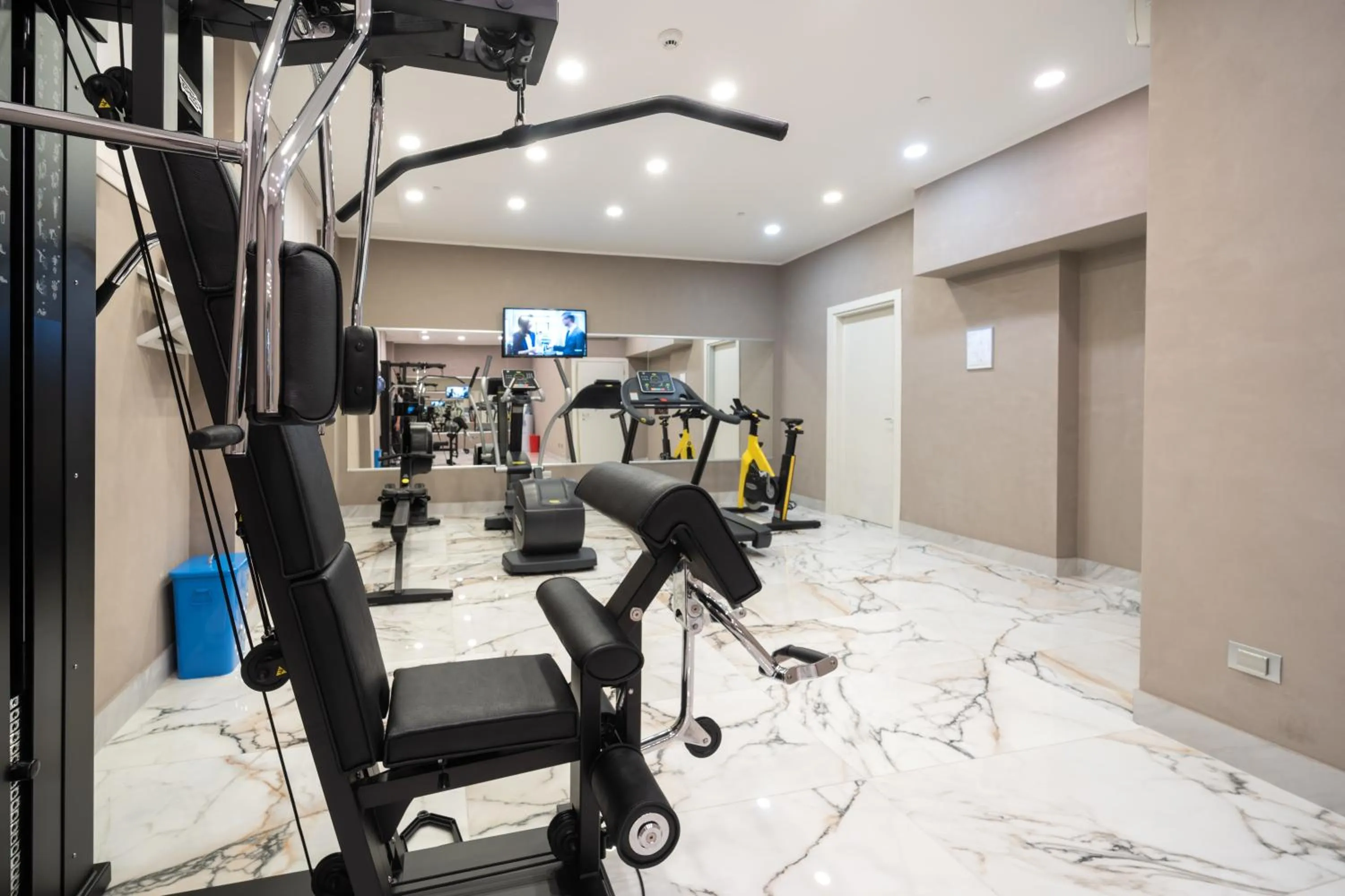Fitness centre/facilities in Hotel Milano Castello