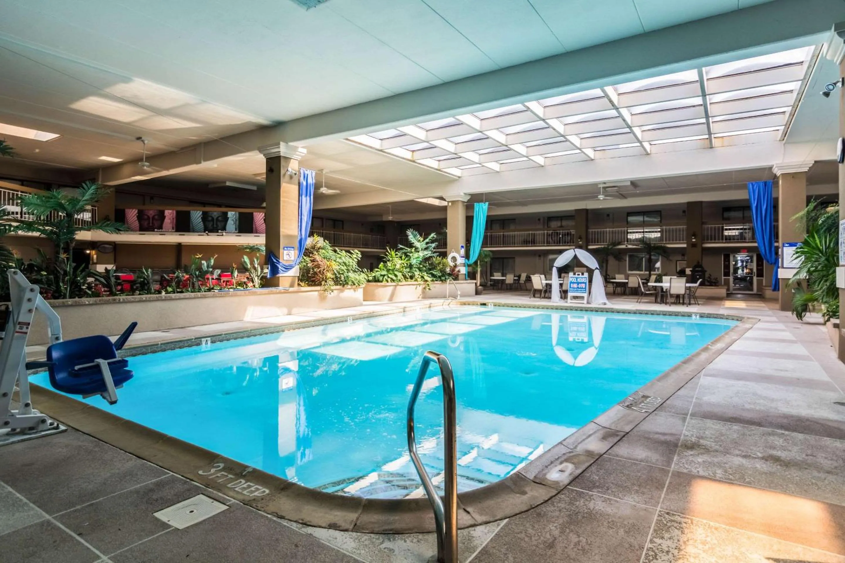 On site in Plaza Inn & Suites