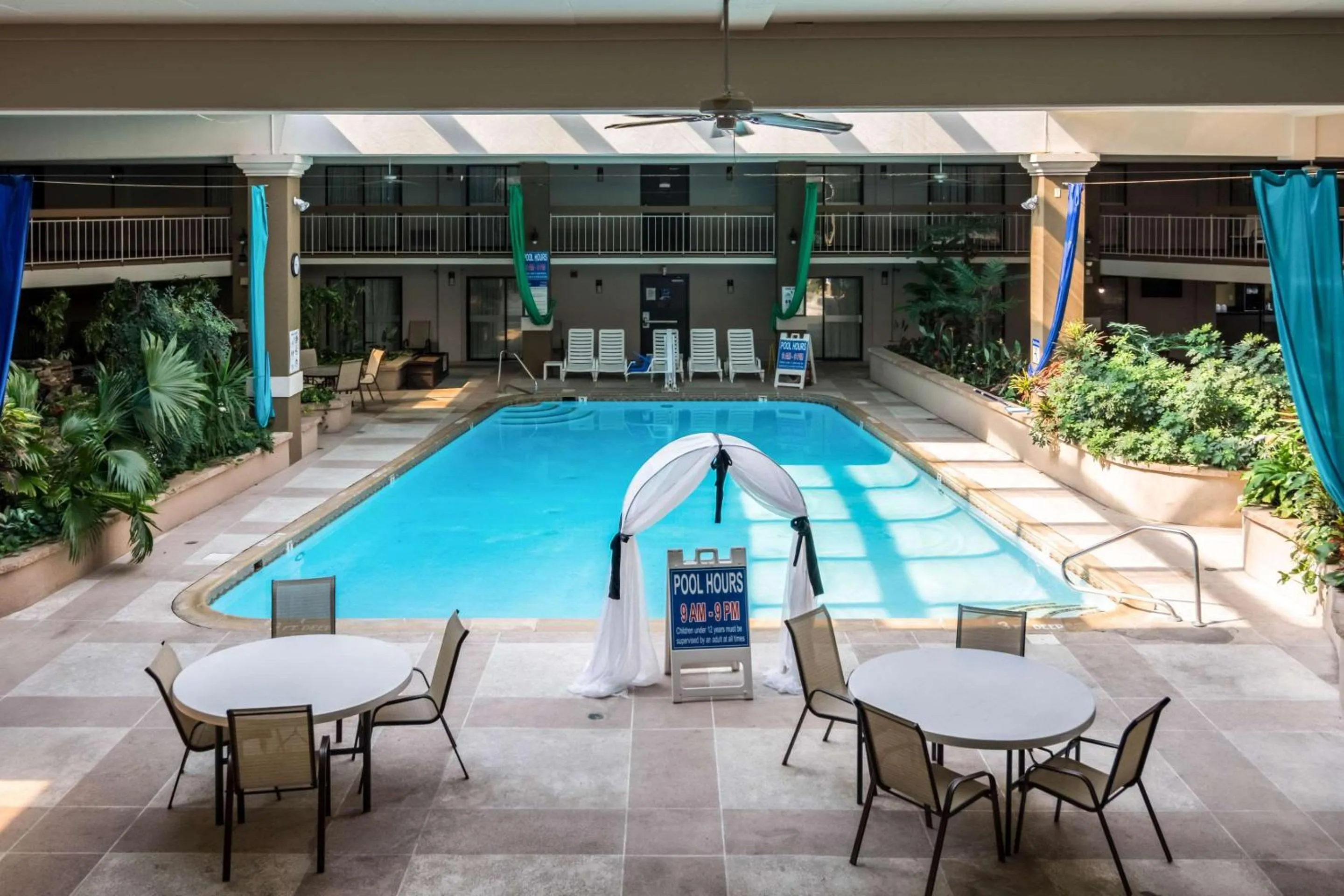 On site in Plaza Inn & Suites