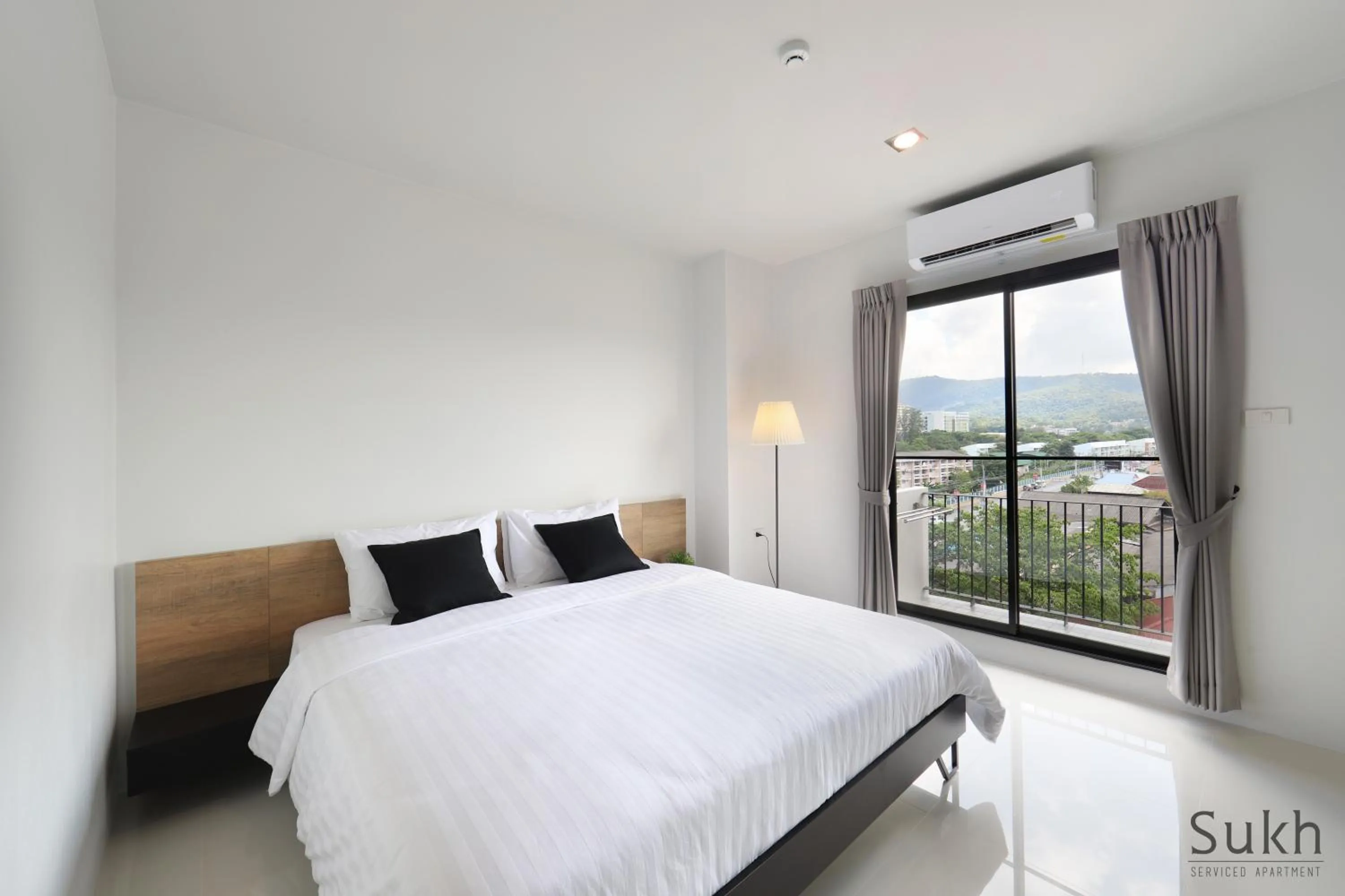 Bed in Sukh Serviced Apartment