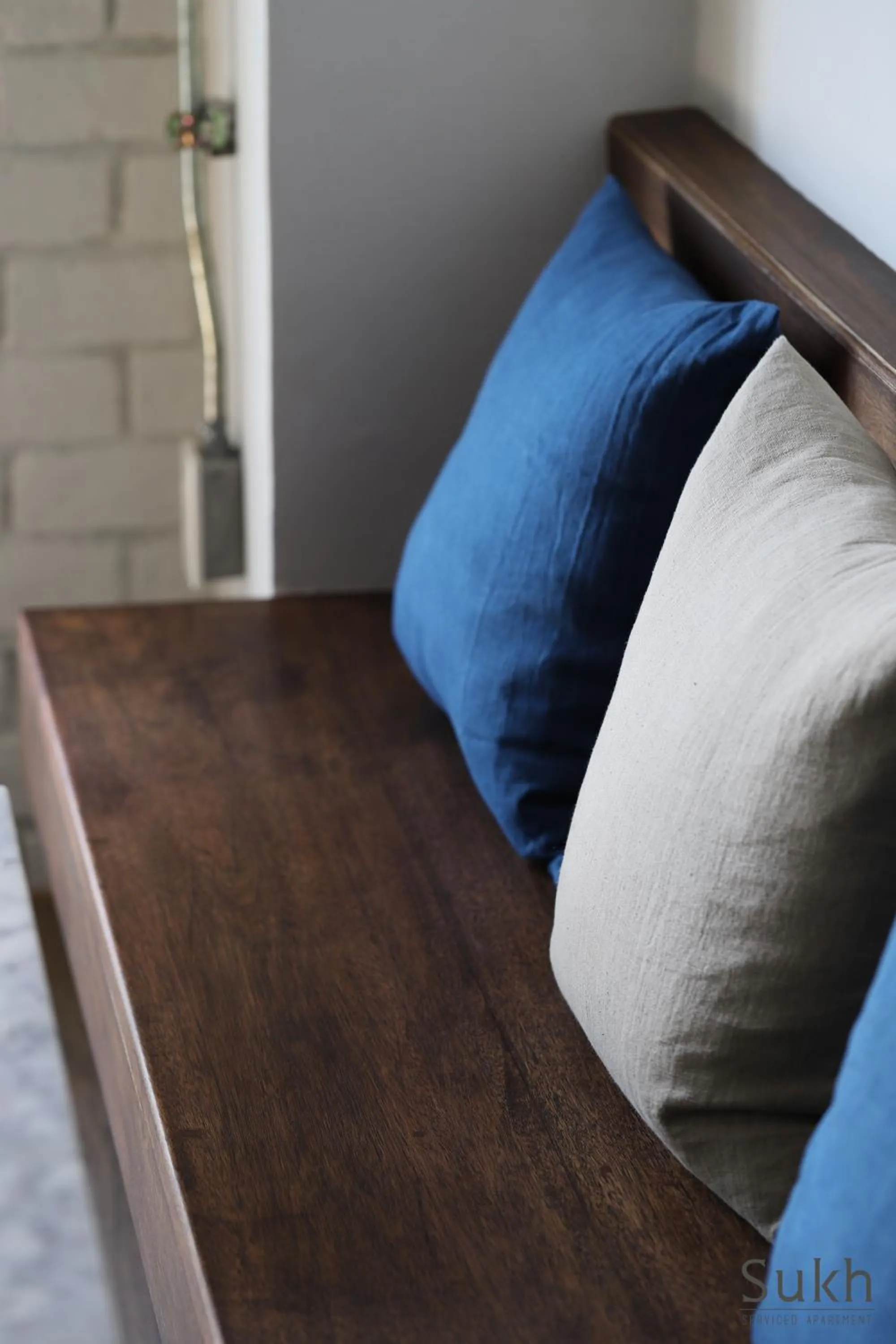 Bed in Sukh Serviced Apartment