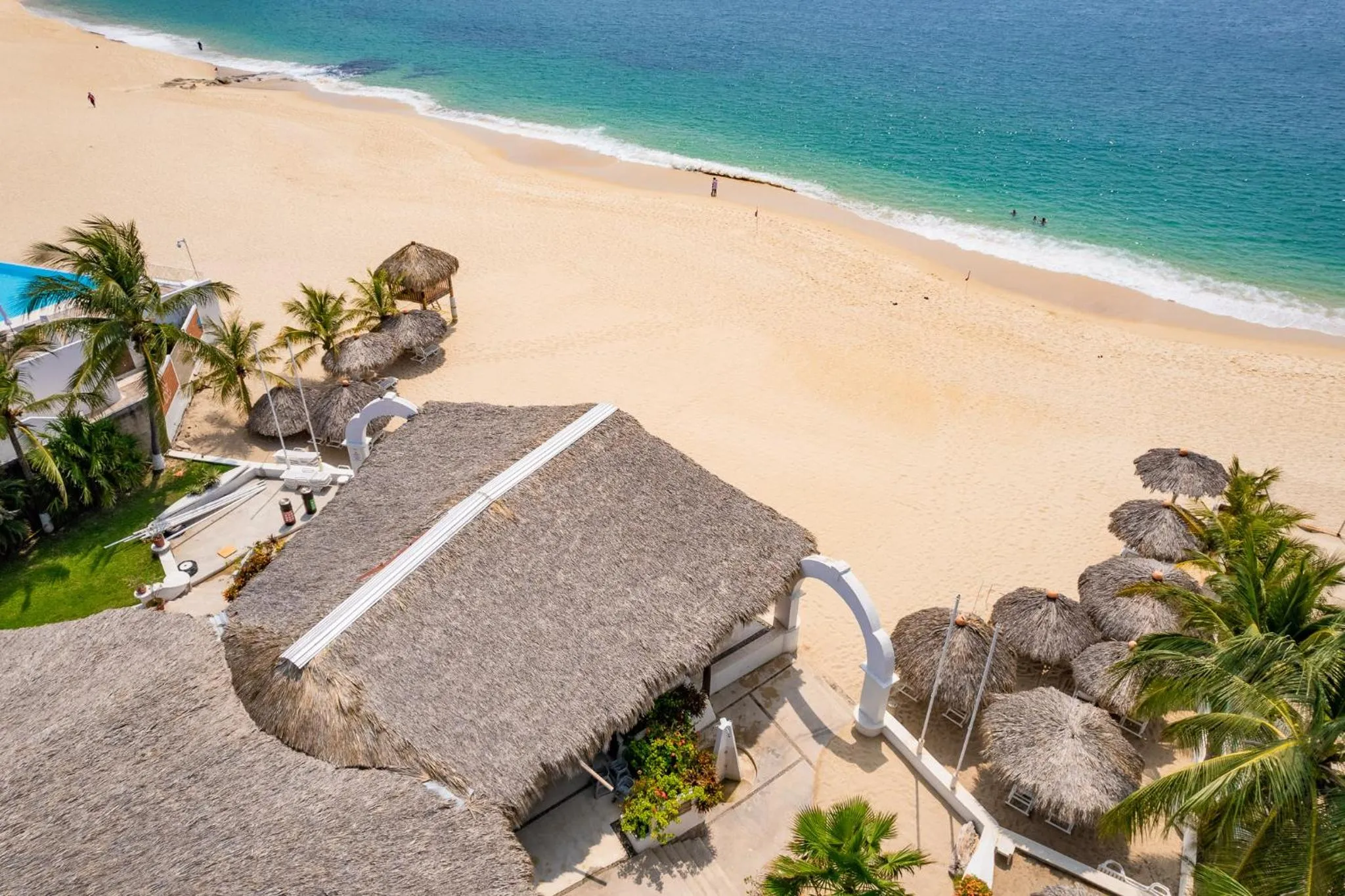 Bird's eye view in Hotel Castillo Huatulco & Beach Club