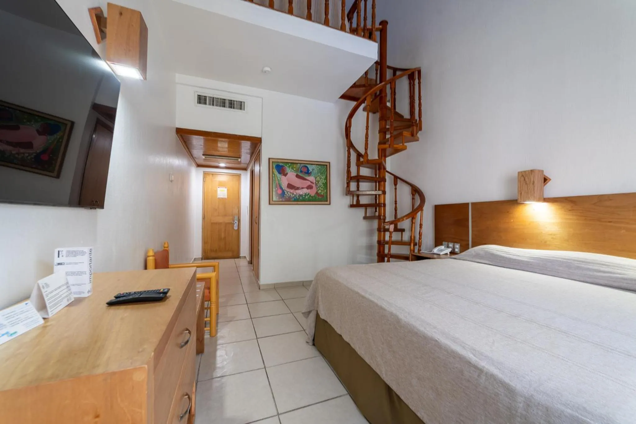 Bedroom, Bed in Hotel Castillo Huatulco & Beach Club