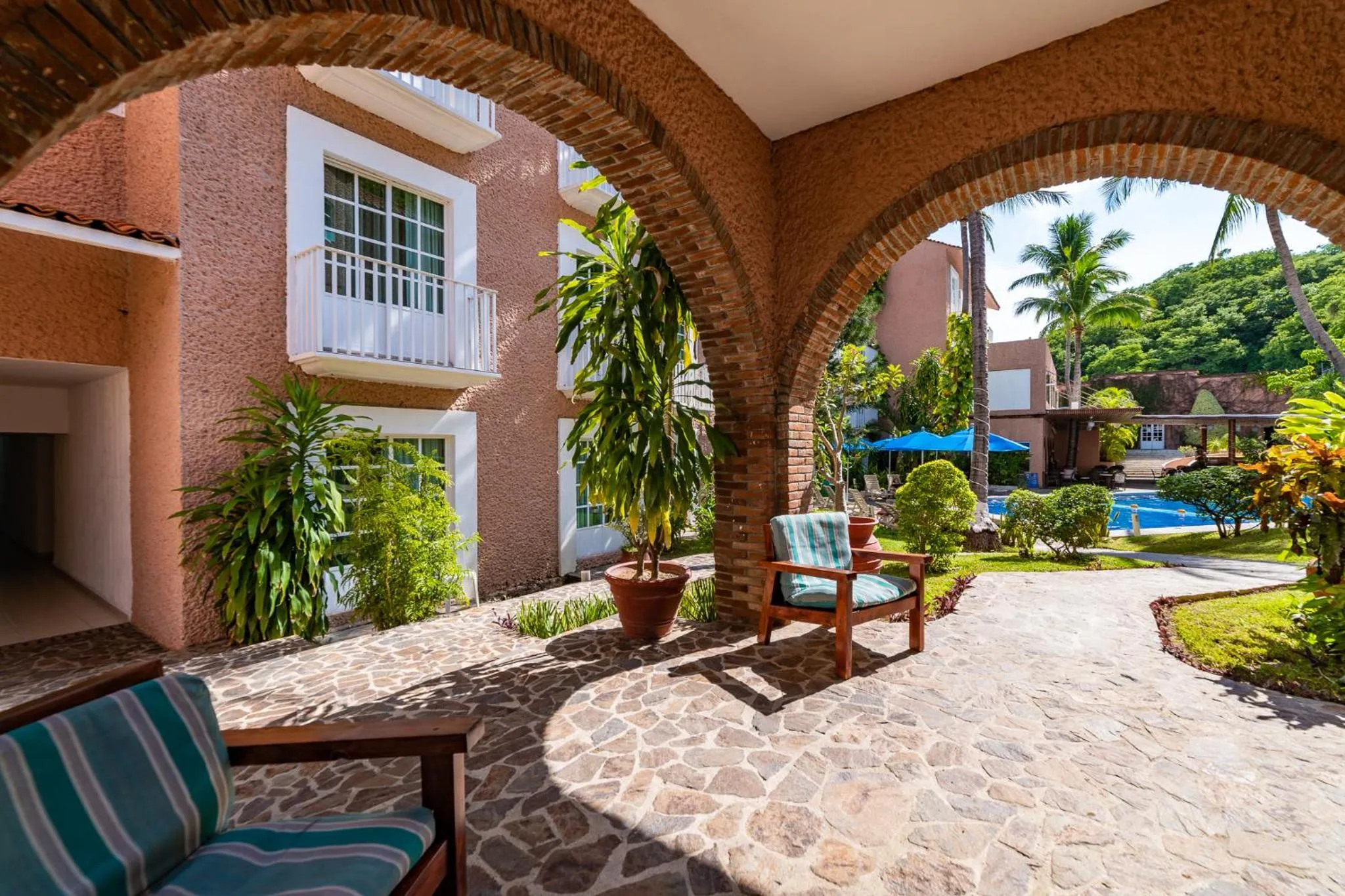 Living room in Hotel Castillo Huatulco & Beach Club