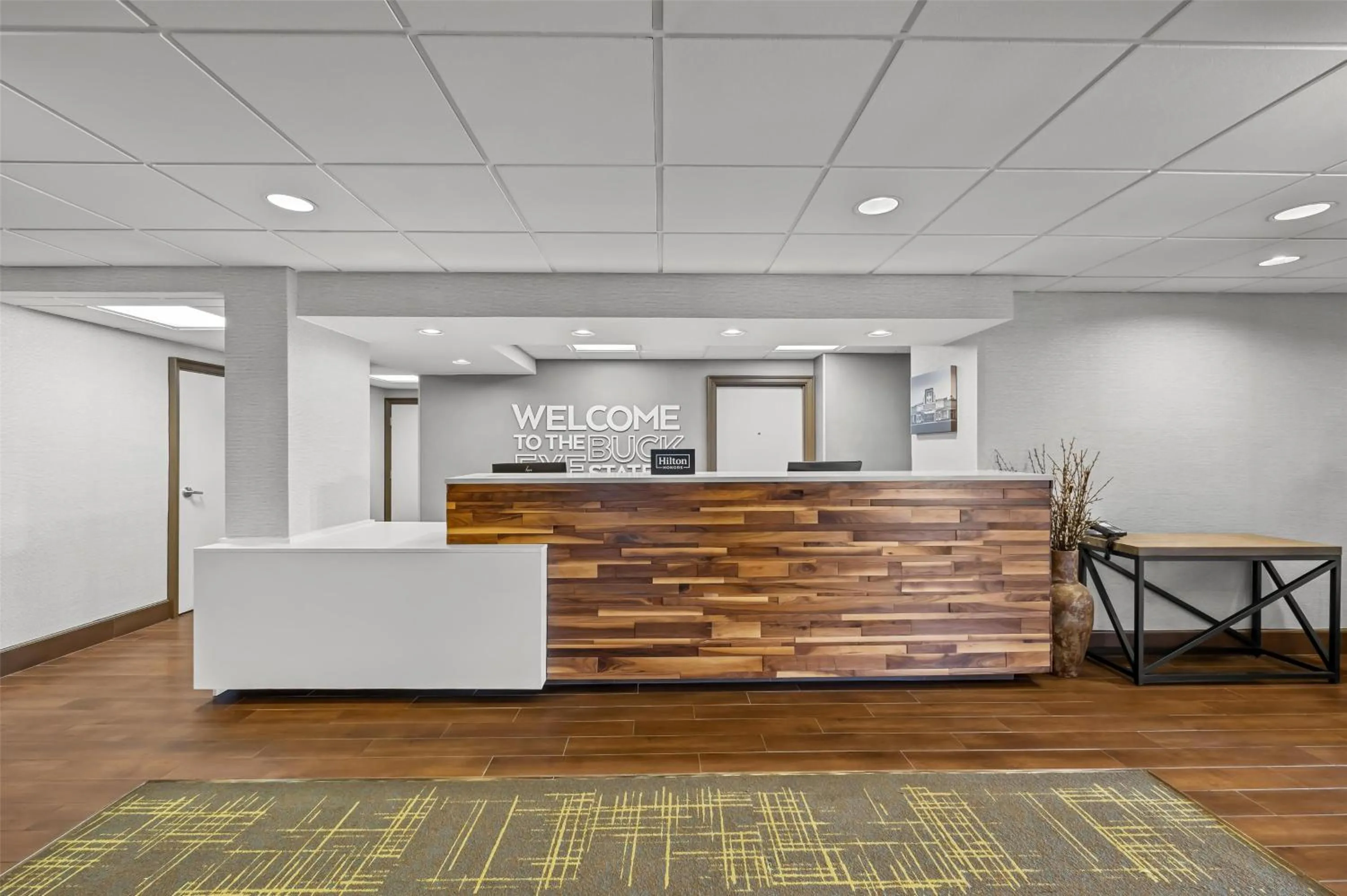 Lobby or reception in Hampton Inn Toledo-South/Maumee