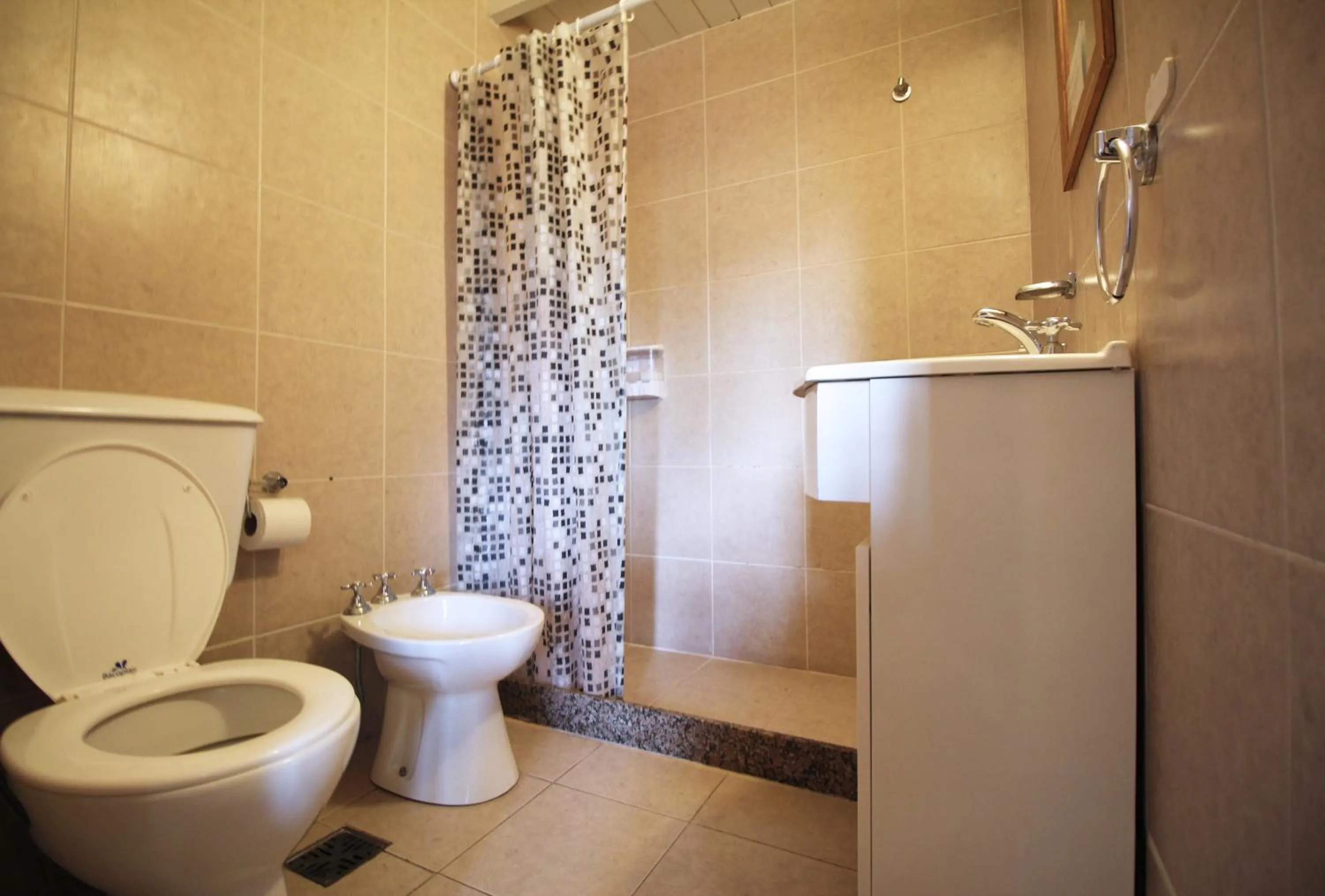 Shower in Puerto Delta