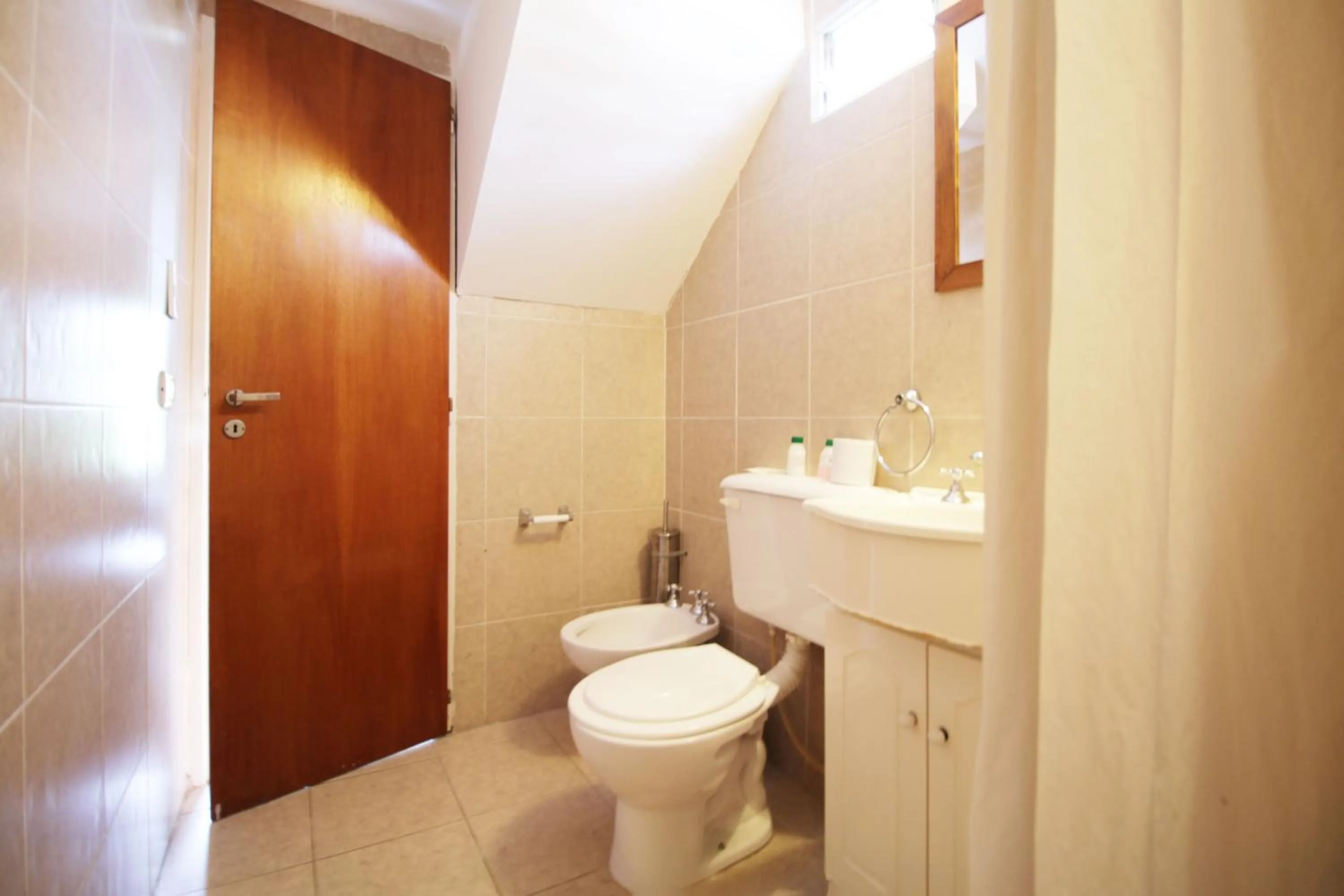 Shower in Puerto Delta