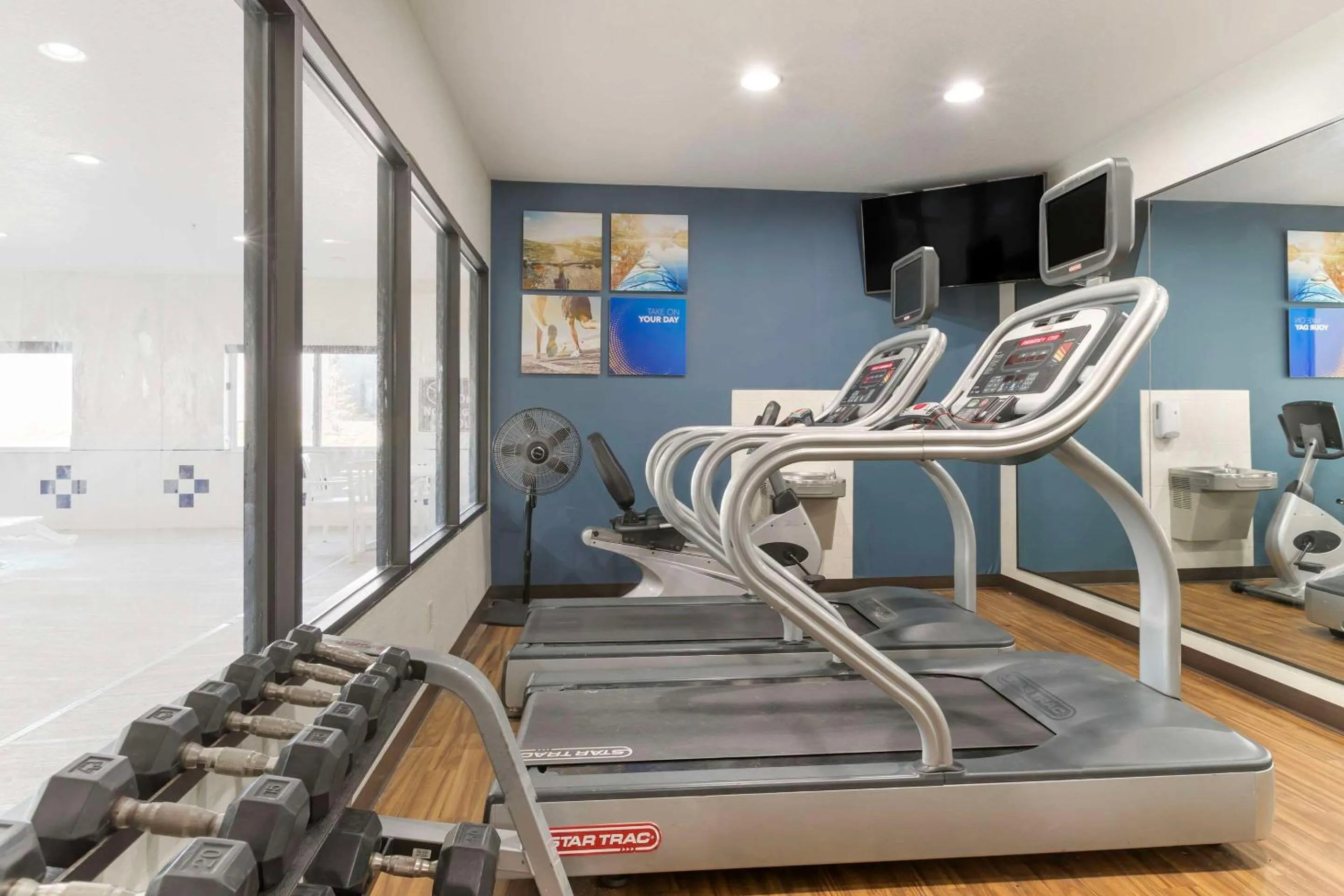 Fitness centre/facilities in Comfort Inn & Suites Davenport - Quad Cities