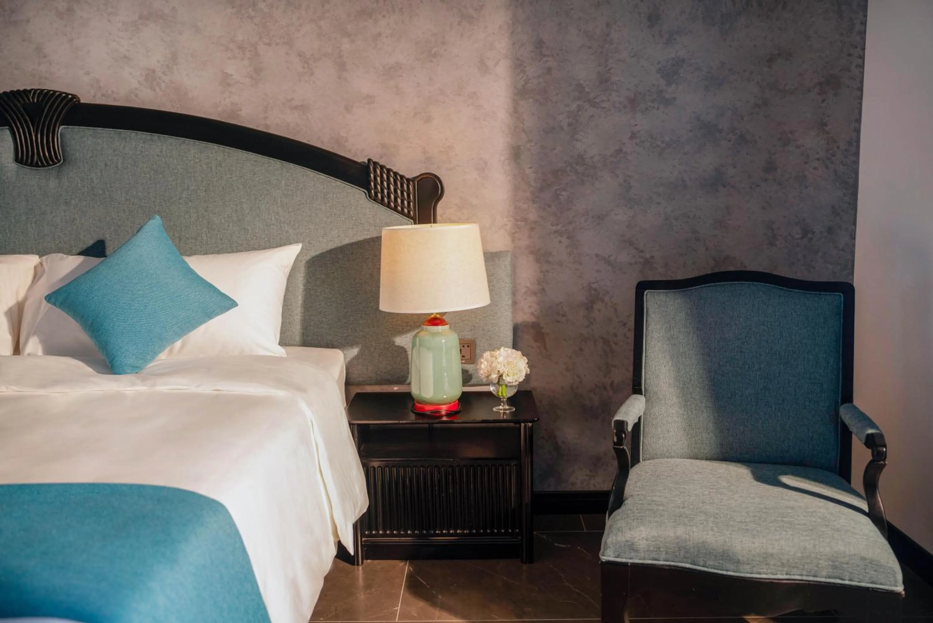 Bed in Dankbaar Resort Quy Nhon