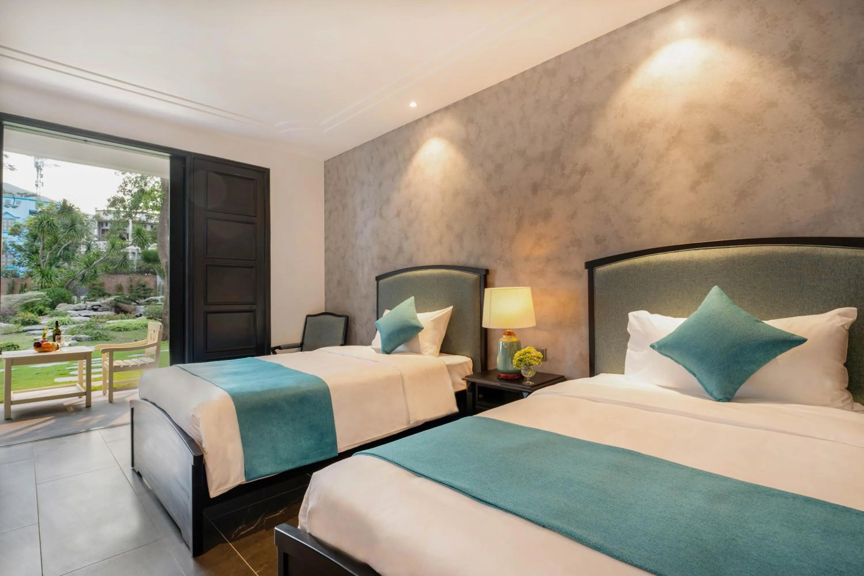 Bed in Dankbaar Resort Quy Nhon