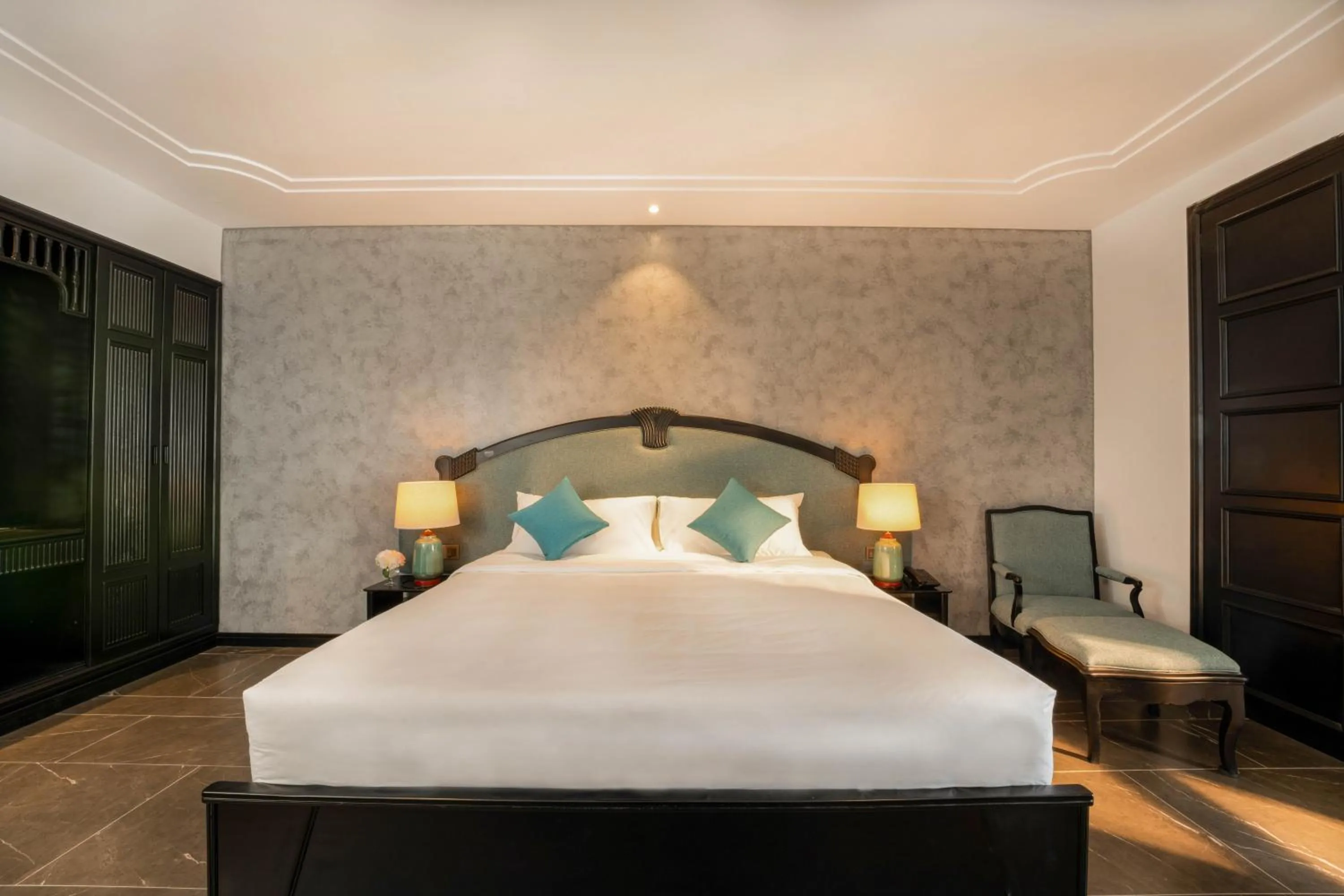 Bed in Dankbaar Resort Quy Nhon