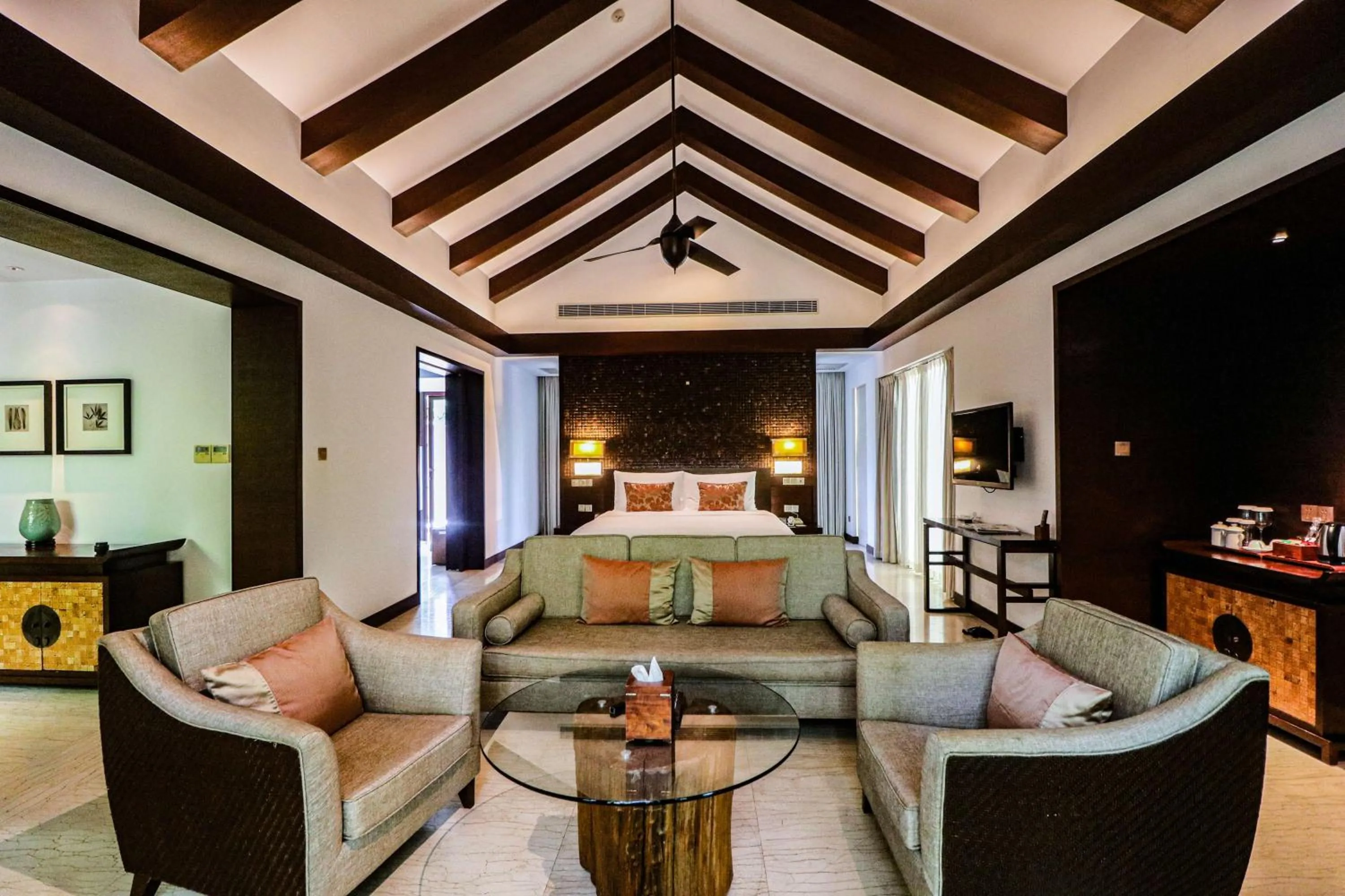 Seating area in Narada Resort & Spa Perfume Bay Sanya