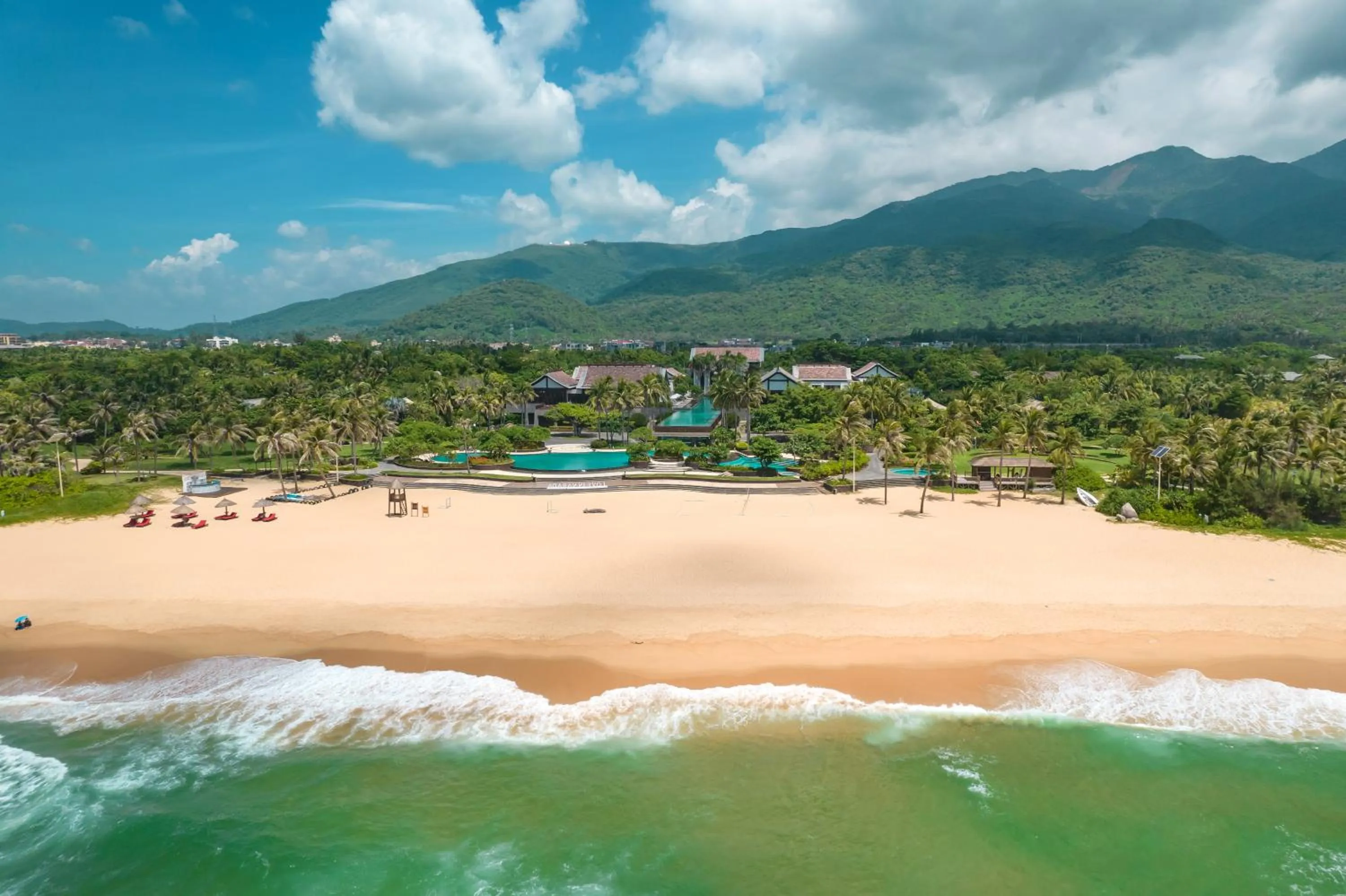 Bird's eye view in Narada Resort & Spa Perfume Bay Sanya