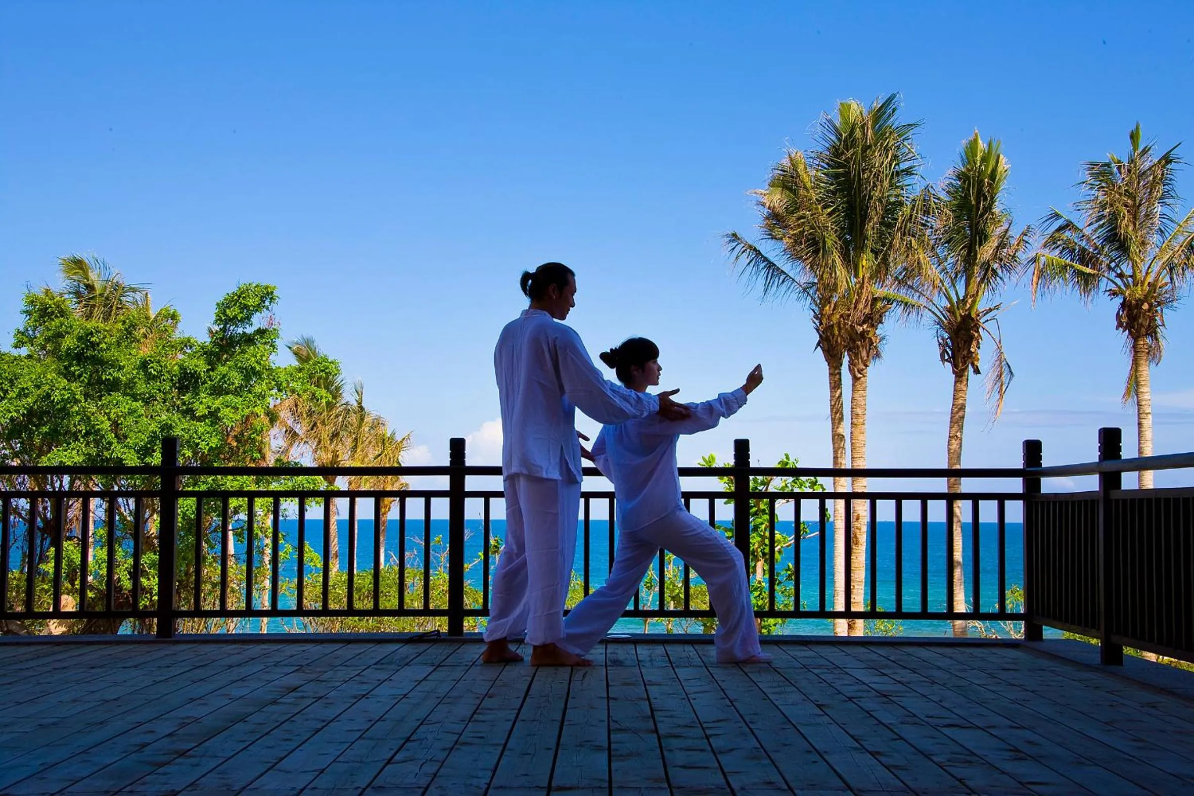 Balcony/Terrace in Narada Resort & Spa Perfume Bay Sanya