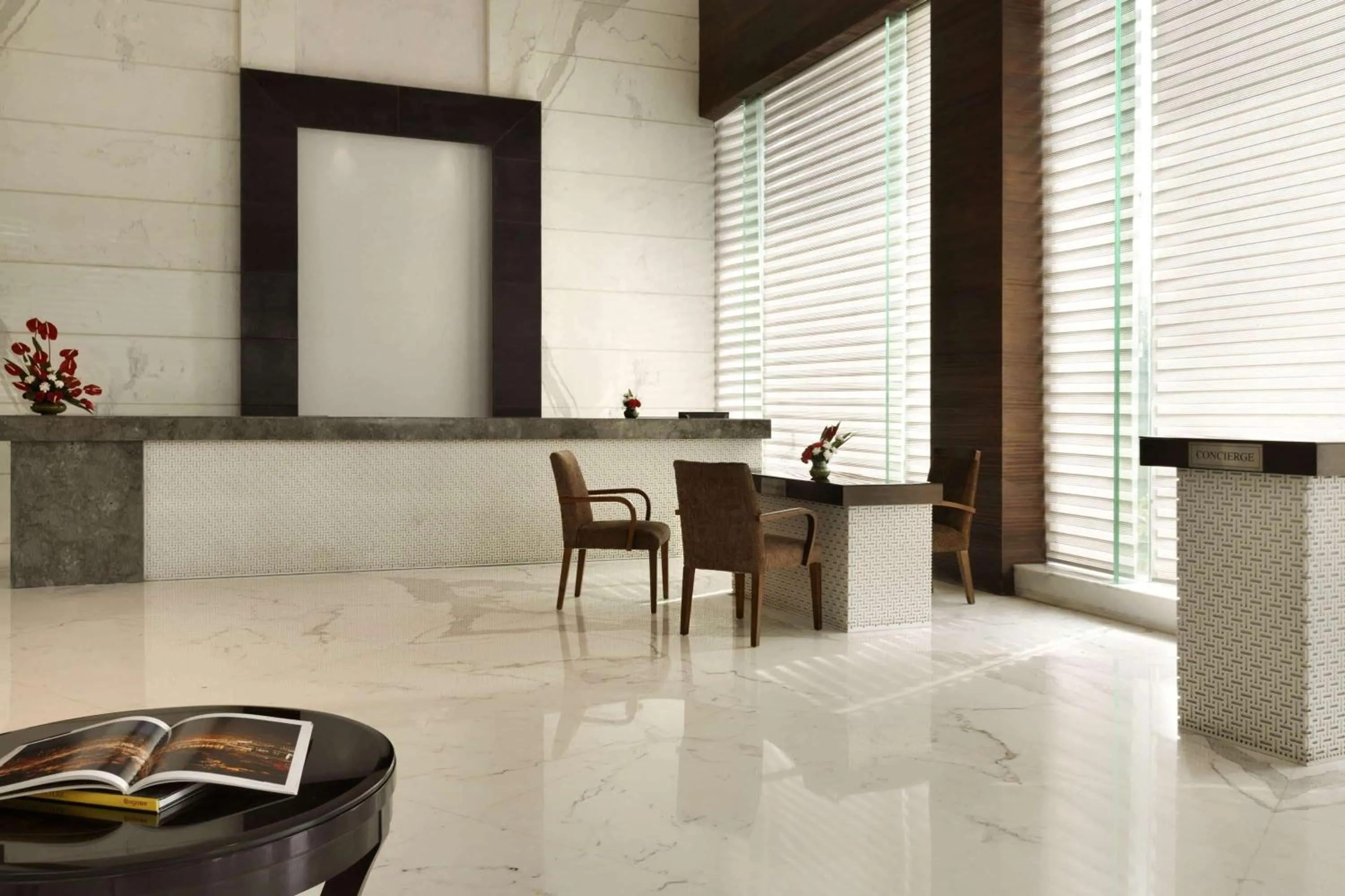 Lobby or reception in Ramada Gurgaon Central