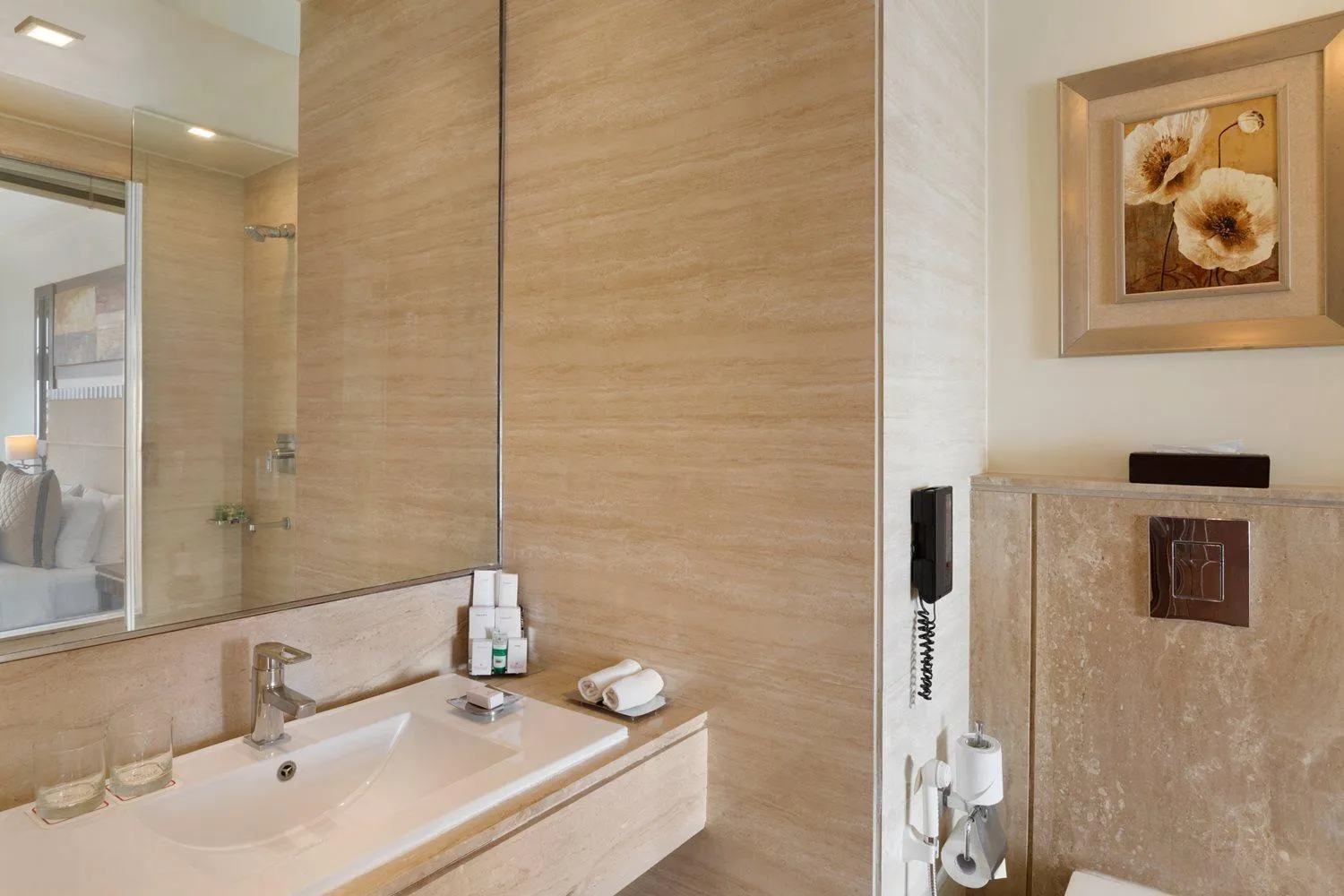 Bathroom in Ramada Gurgaon Central