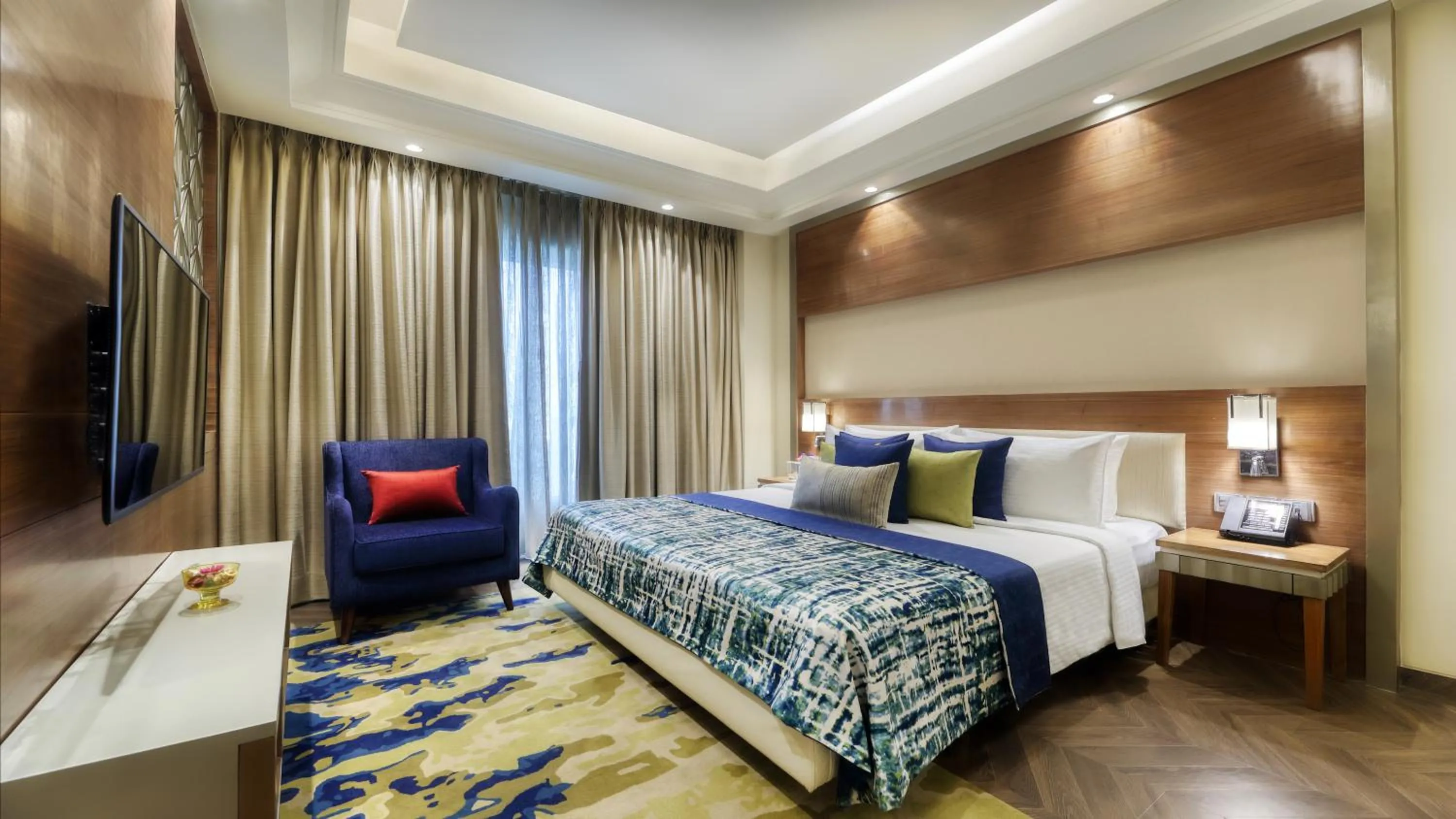 Bed in Ramada Gurgaon Central