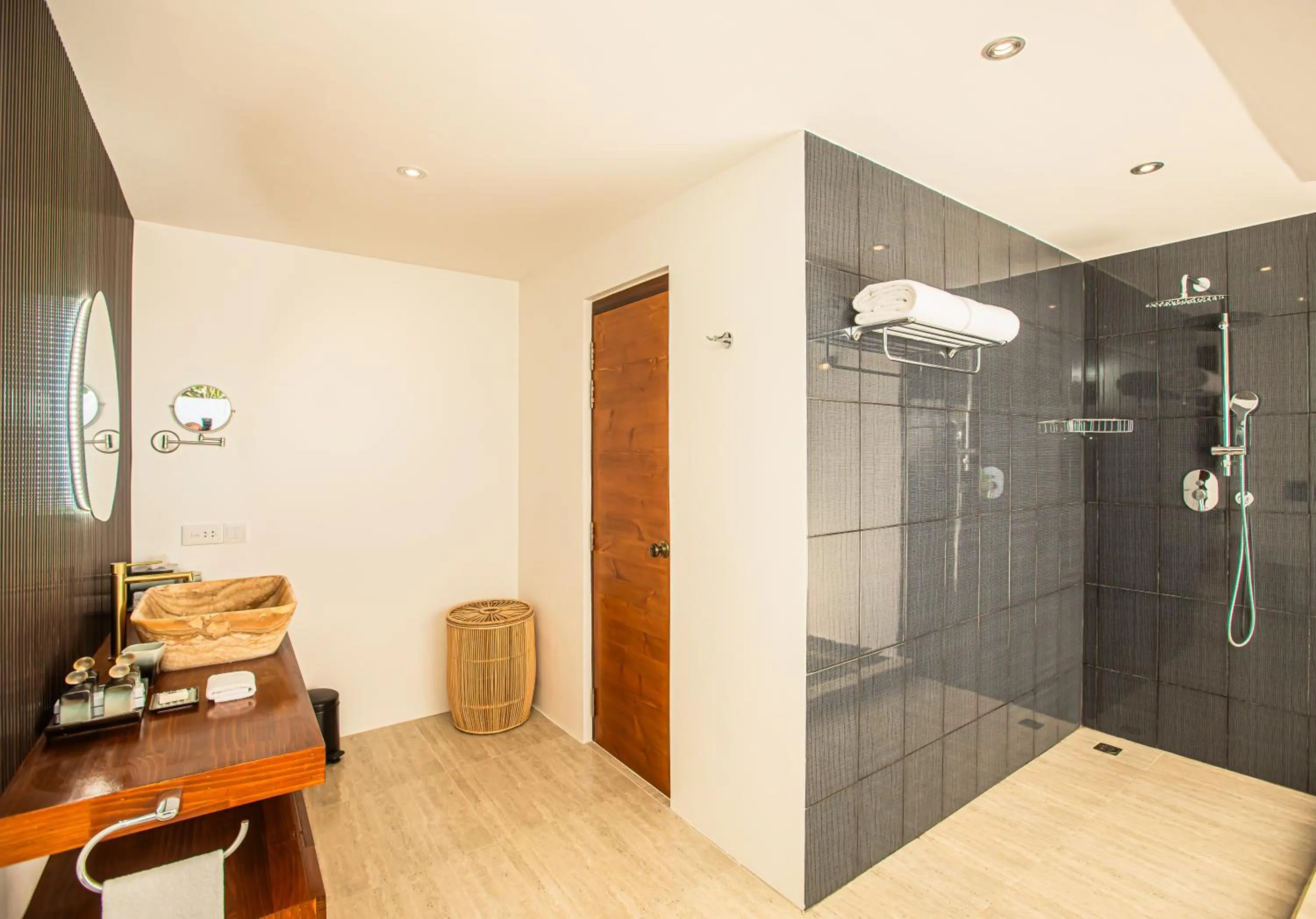 Shower in V Villas Maldives at Mirihi - MGallery Collection