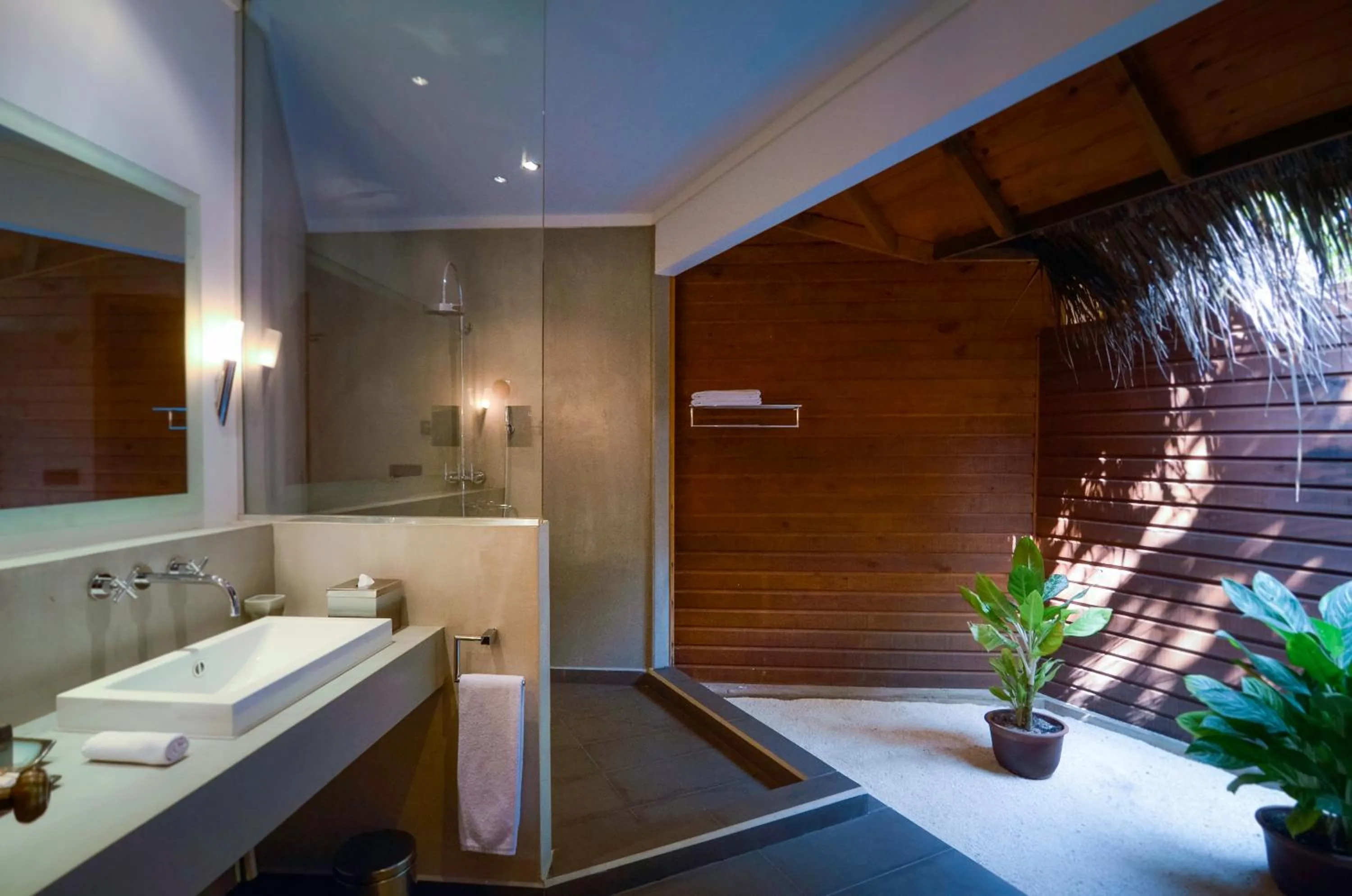 Shower in V Villas Maldives at Mirihi - MGallery Collection