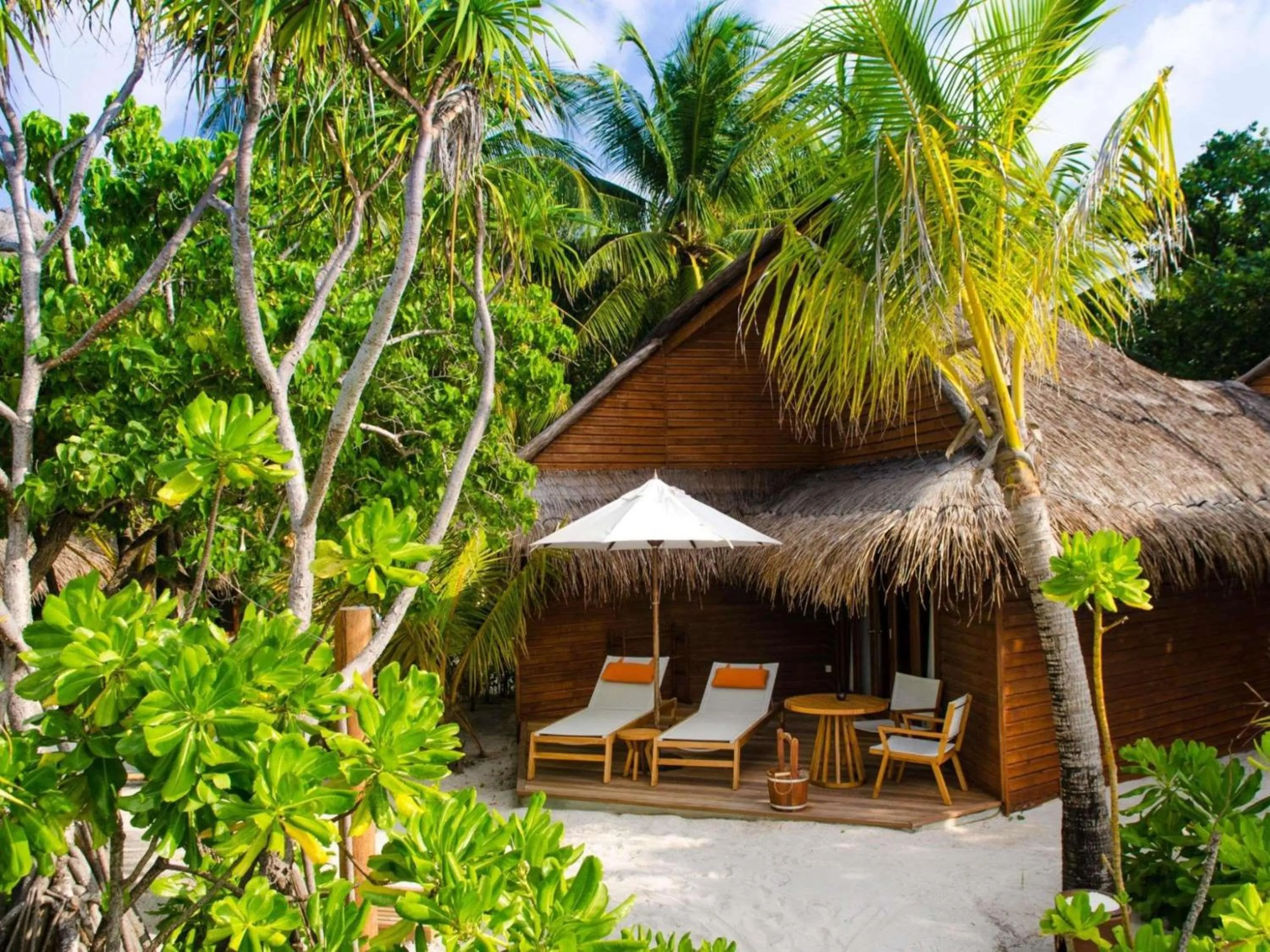 Bedroom in V Villas Maldives at Mirihi - MGallery Collection