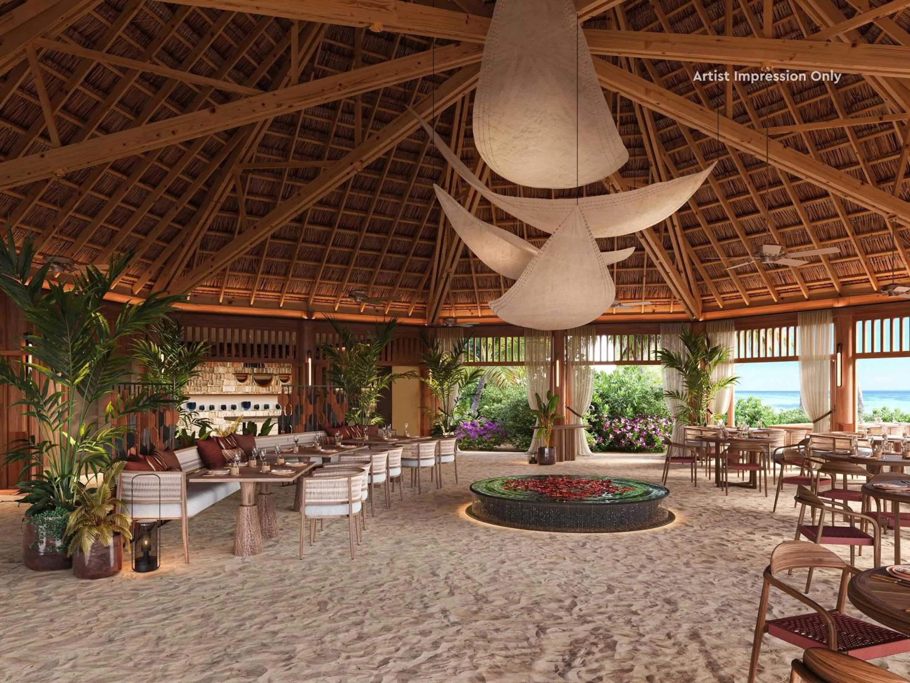 Restaurant/places to eat in V Villas Maldives at Mirihi - MGallery Collection