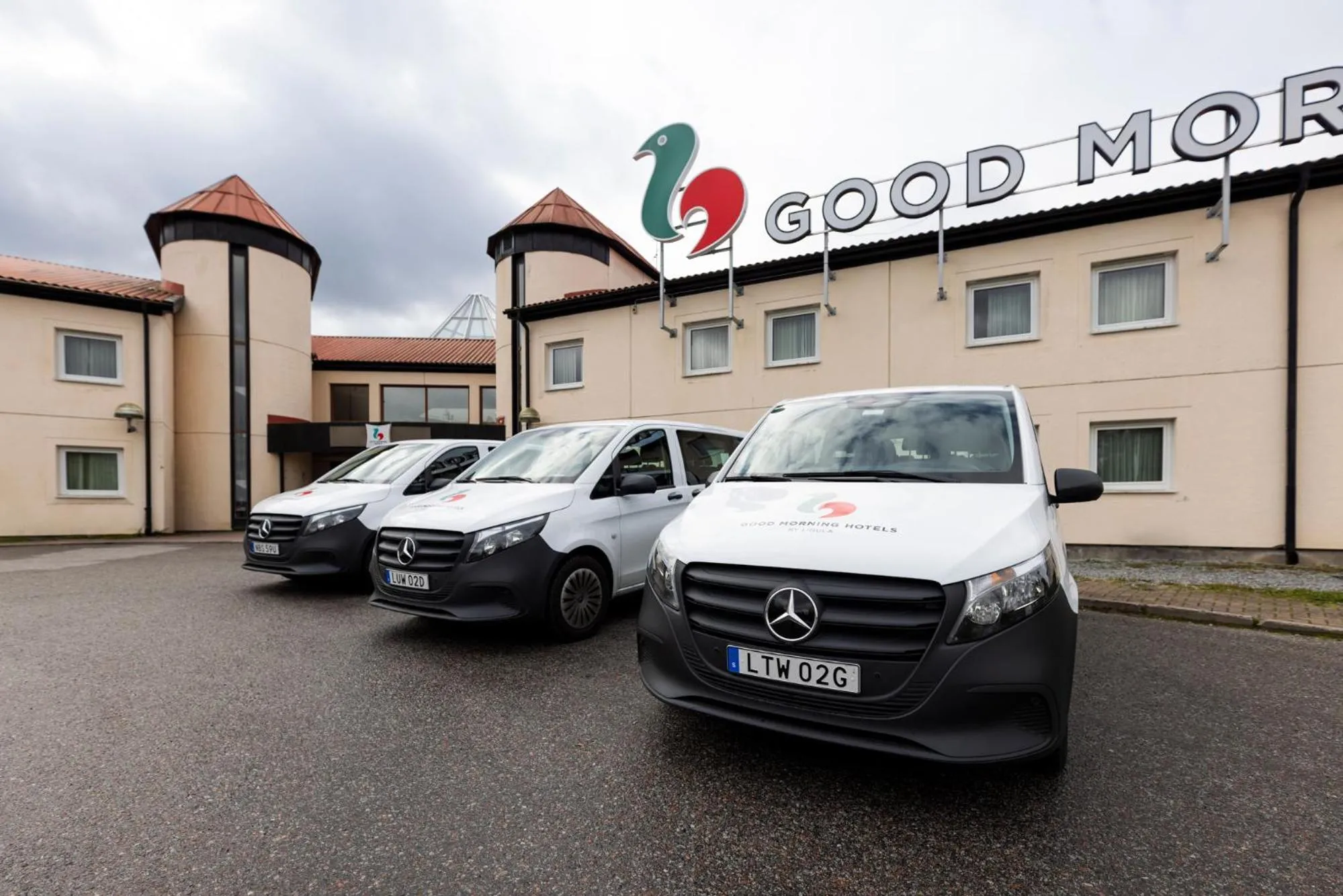 shuttle in Good Morning Arlanda