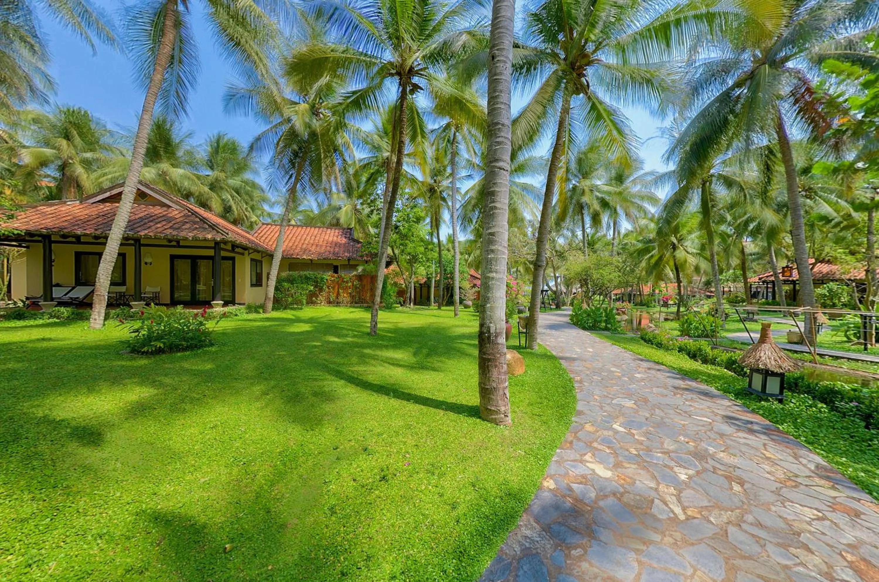 Garden view in Seahorse Resort & Spa