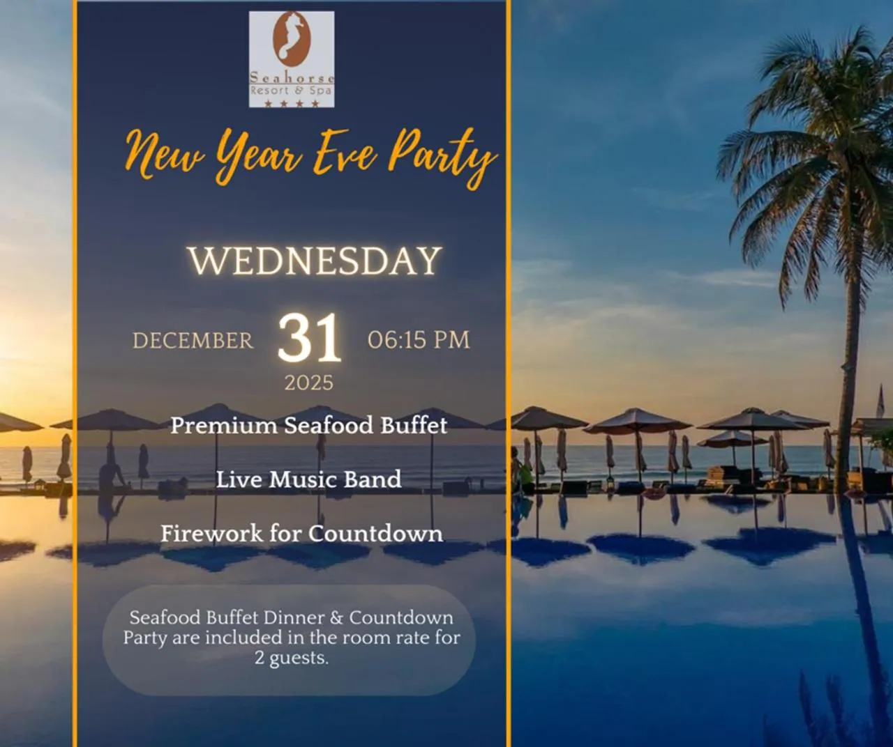 Food in Seahorse Resort & Spa