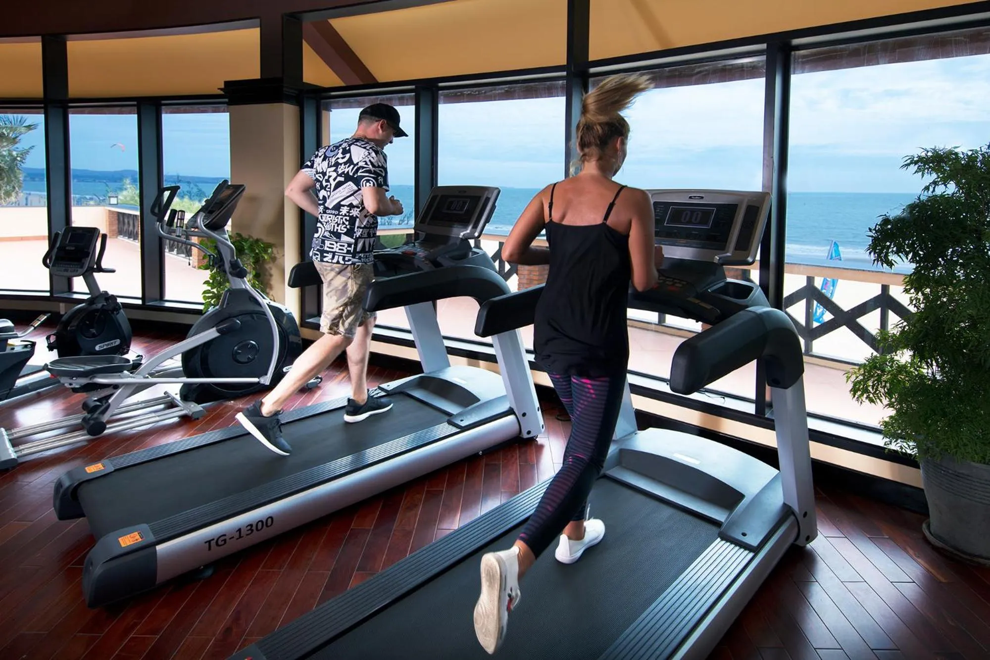 Fitness centre/facilities in Seahorse Resort & Spa
