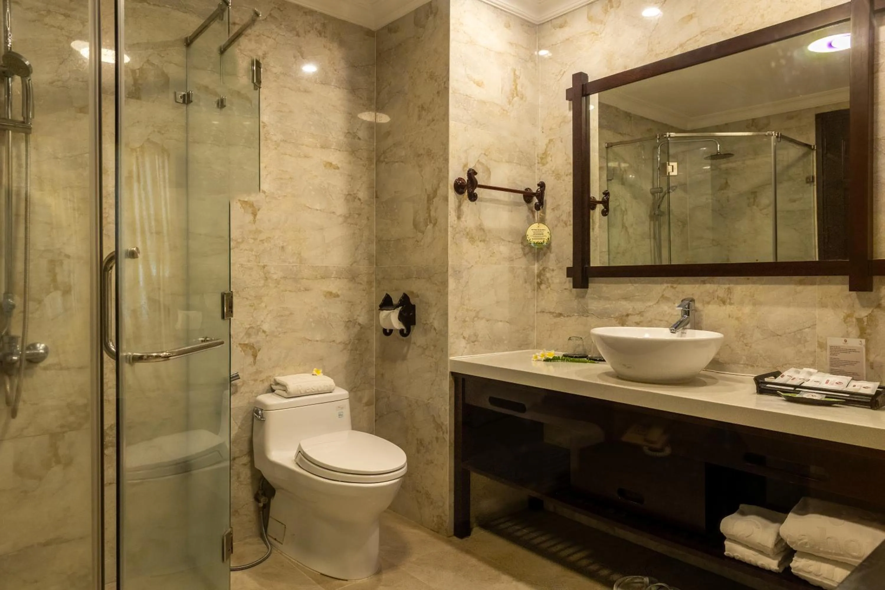 Bathroom in Seahorse Resort & Spa