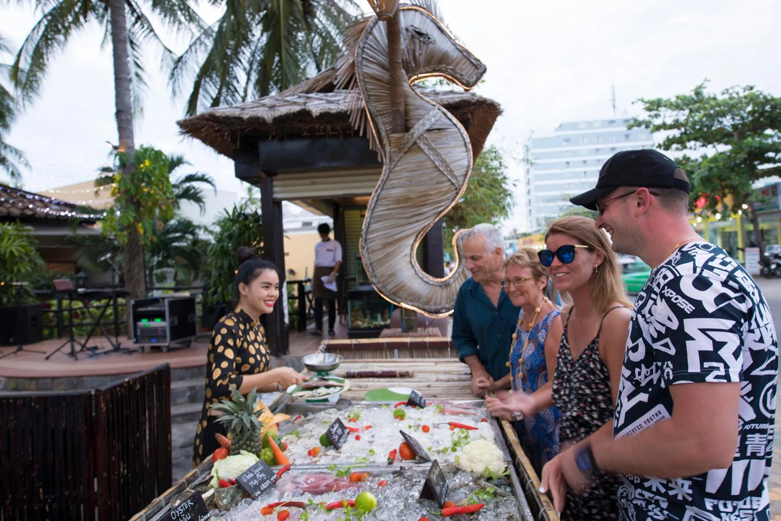 People in Seahorse Resort & Spa