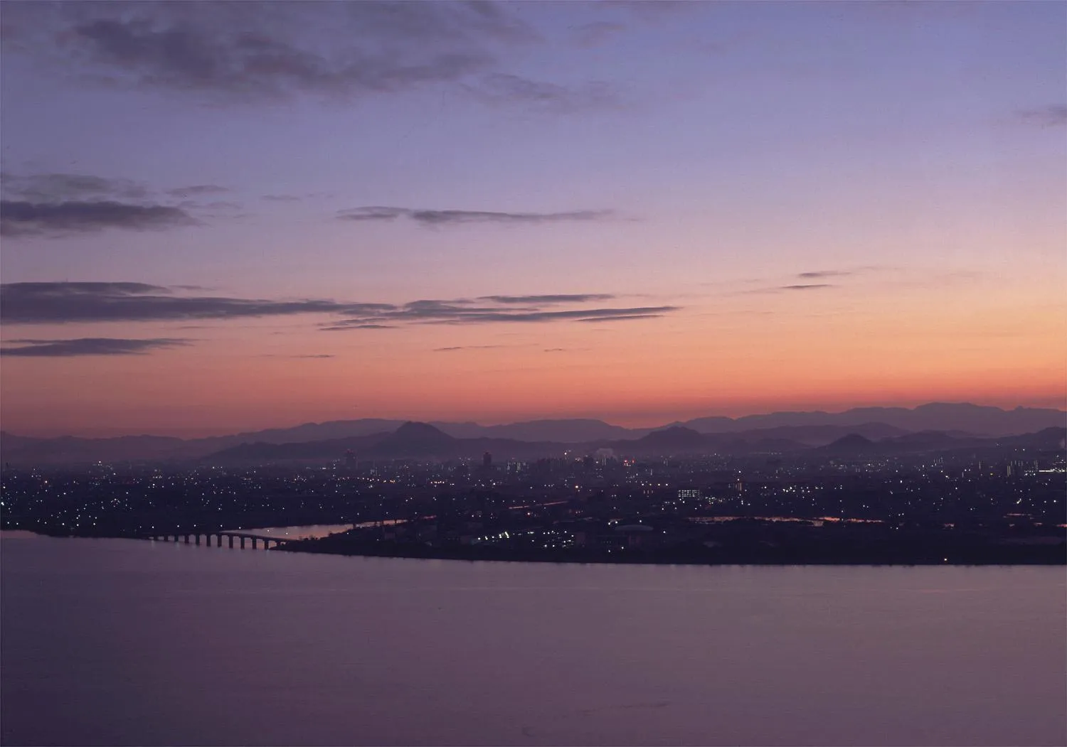 Natural landscape in Lake Biwa Otsu Prince Hotel