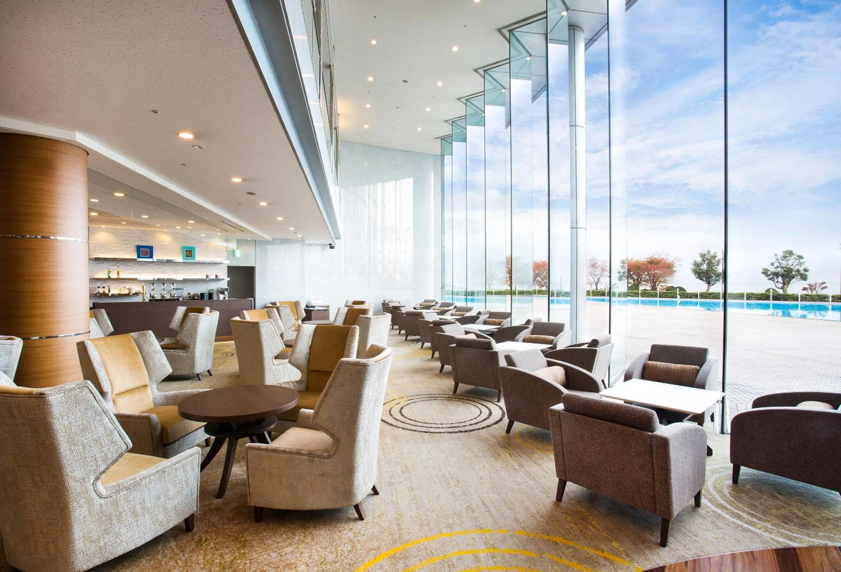 Lounge or bar in Lake Biwa Otsu Prince Hotel