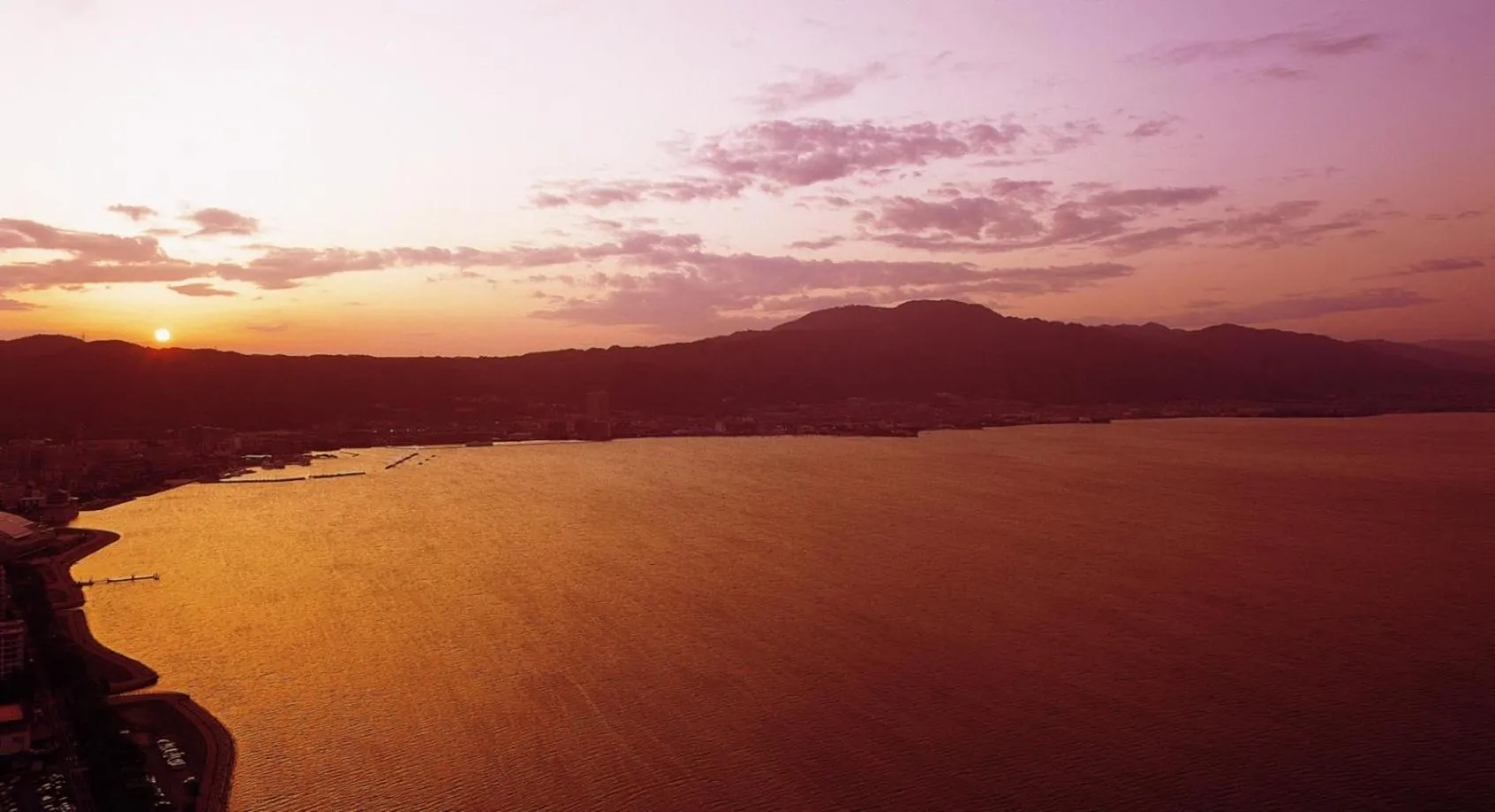 Natural landscape in Lake Biwa Otsu Prince Hotel