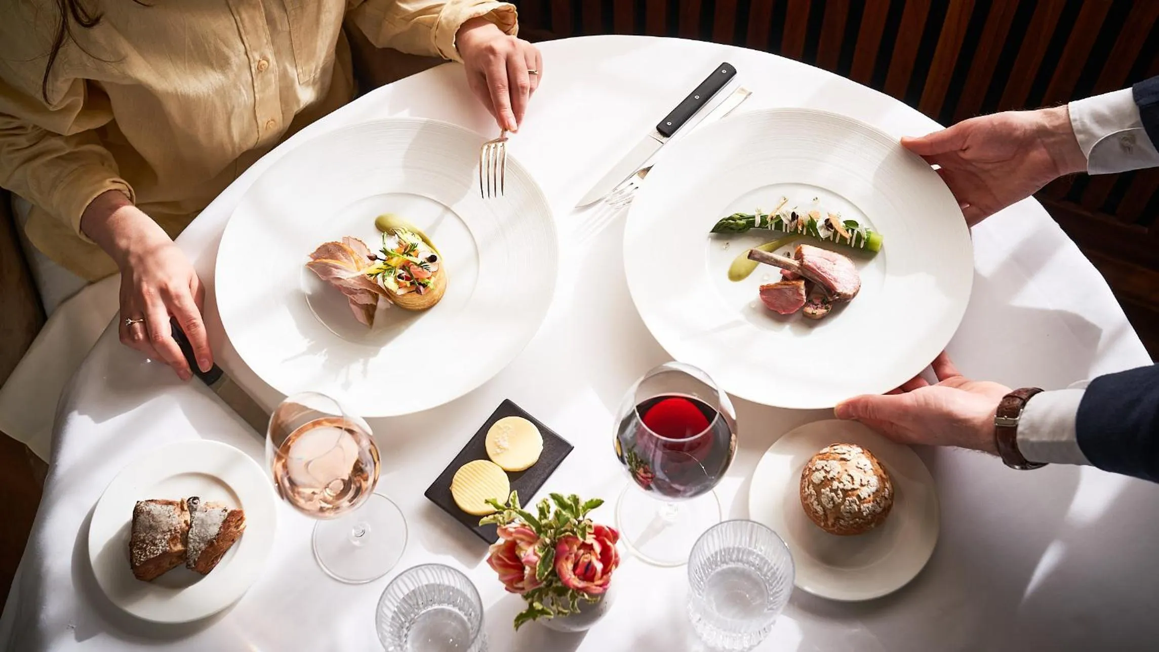 Food in Le Manoir aux Quat'Saisons, A Belmond Hotel, Oxfordshire