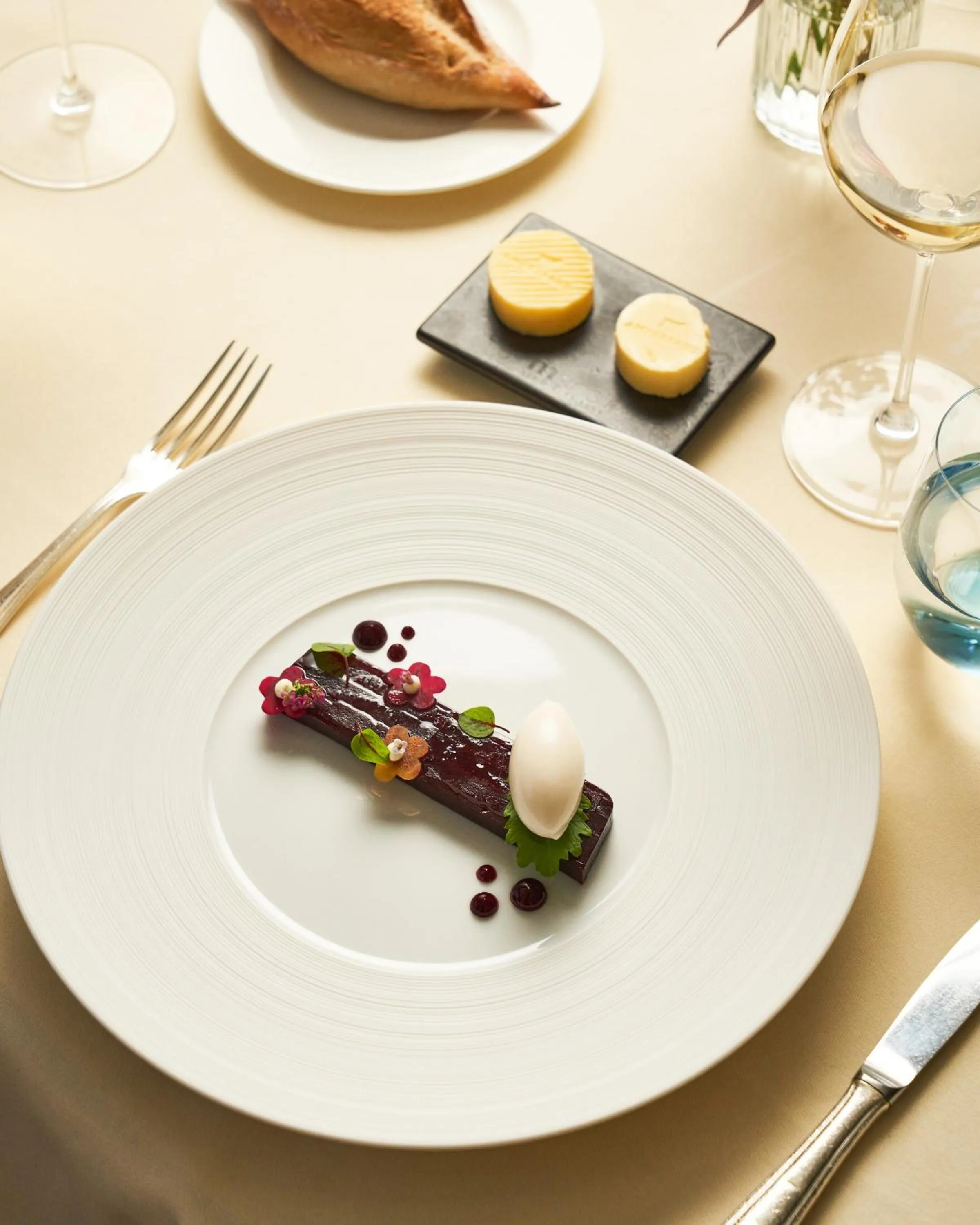 Food in Le Manoir aux Quat'Saisons, A Belmond Hotel, Oxfordshire