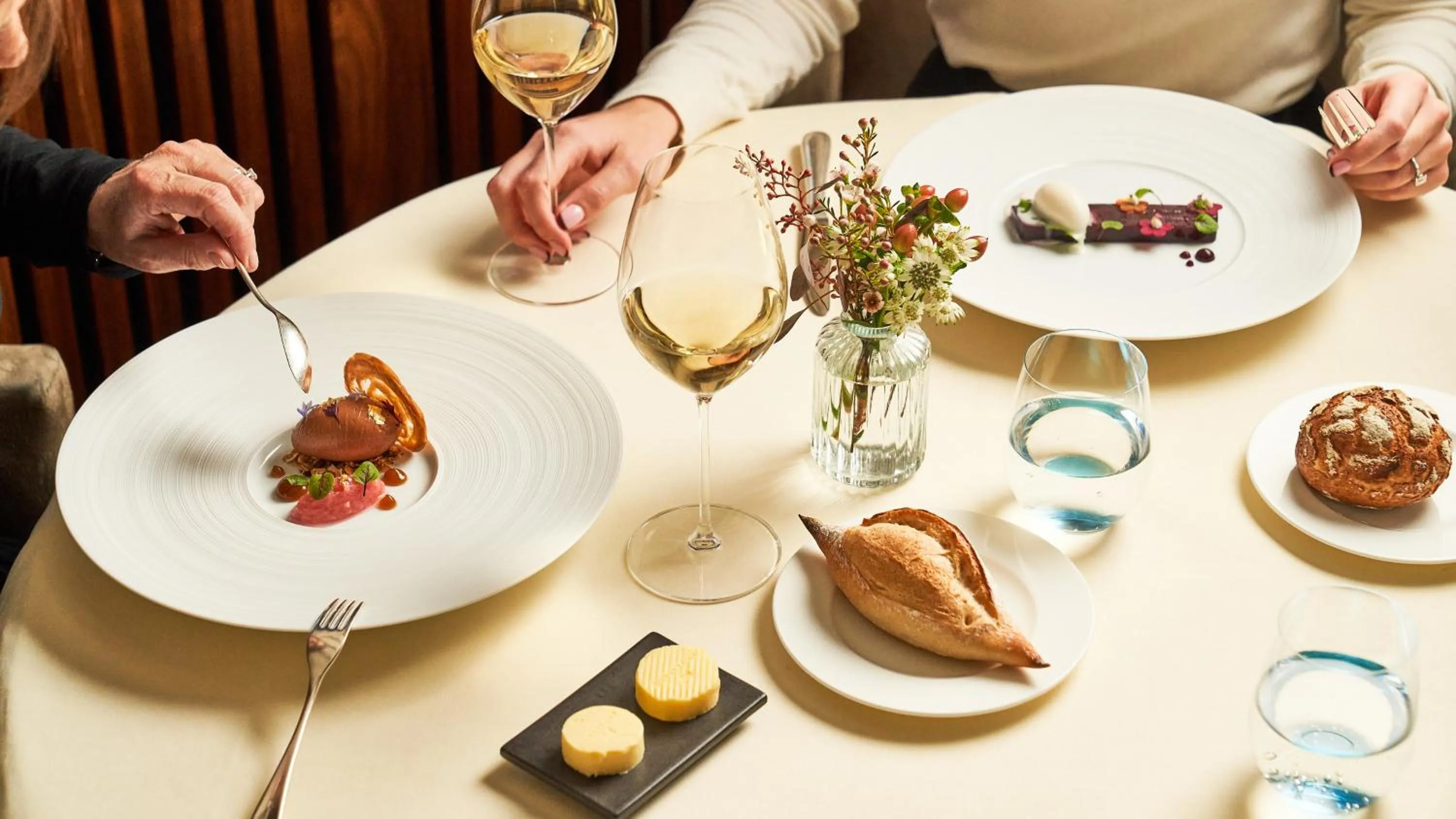 Food in Le Manoir aux Quat'Saisons, A Belmond Hotel, Oxfordshire