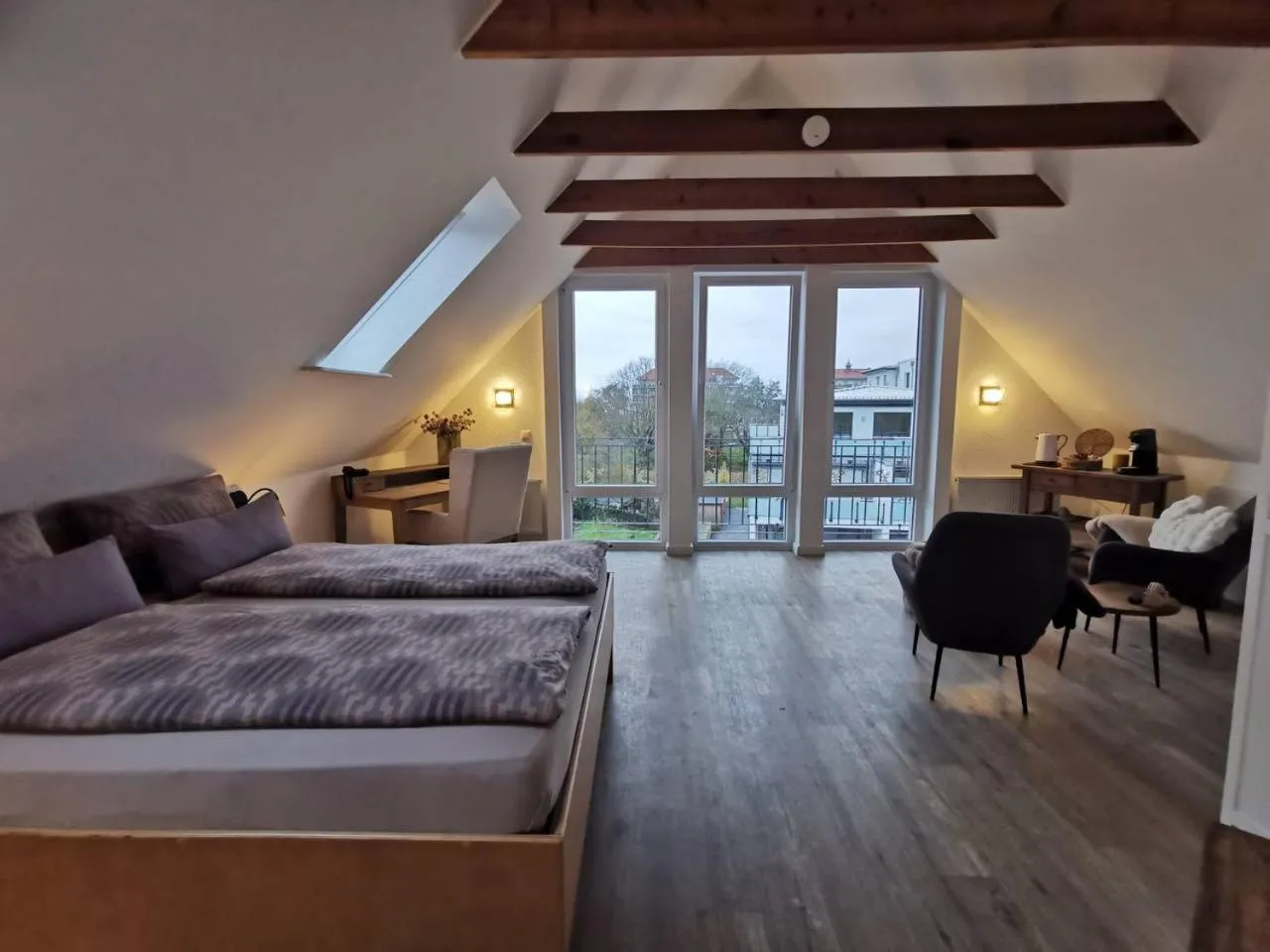 Bed in Hotel Deichvoigt