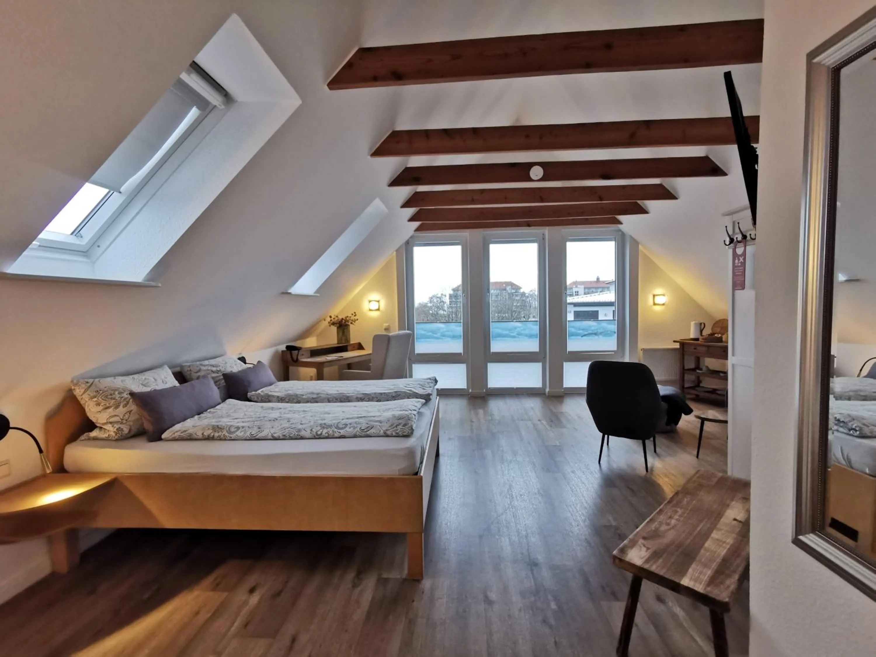 Bed in Hotel Deichvoigt