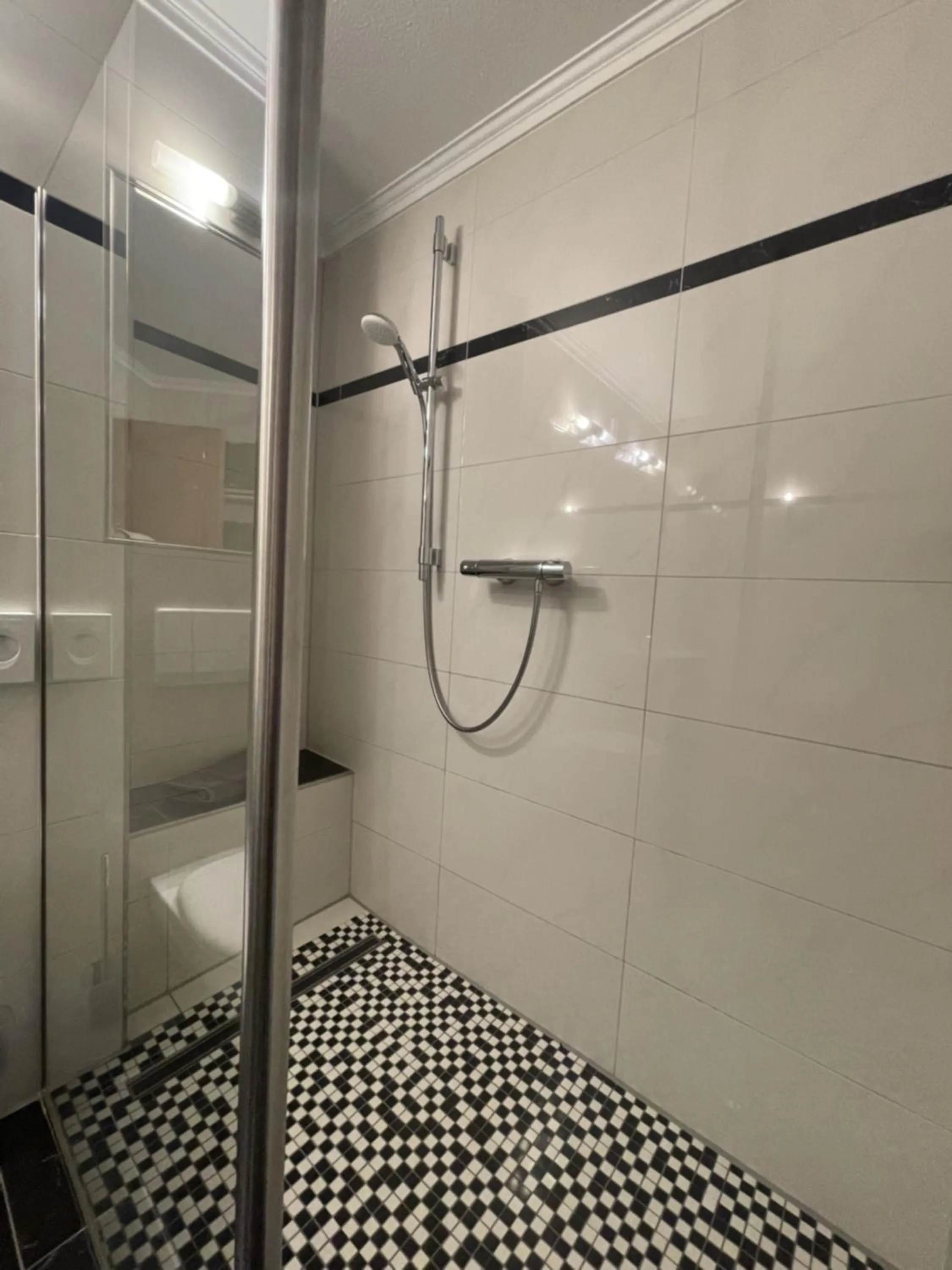 Shower in Hotel Deichvoigt